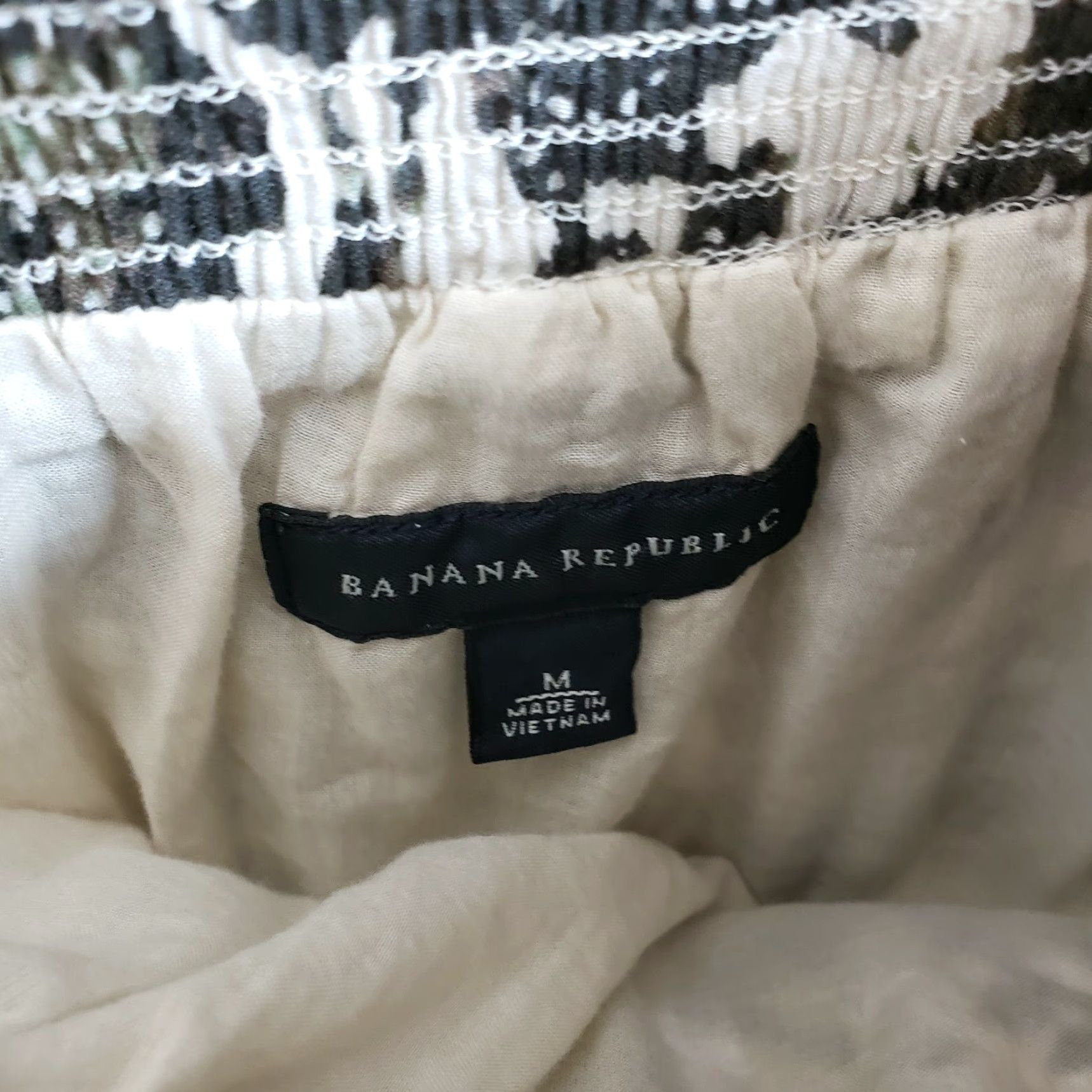 Banana Republic VINTAGE Banana Republic Womens Skirt Sz Medium Brown Green Side Zip Cotton Size 32" / US 10 / IT 46 - 3 Thumbnail