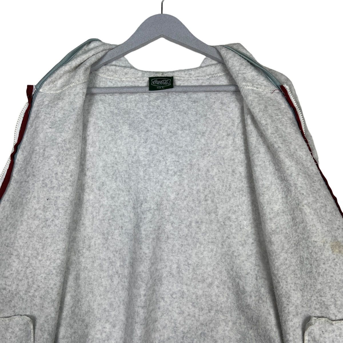 Coca Cola 🔥 VINTAGE COCA COLA HOODIES ZIPPER FLEECE Size US L / EU 52-54 / 3 - 13 Thumbnail