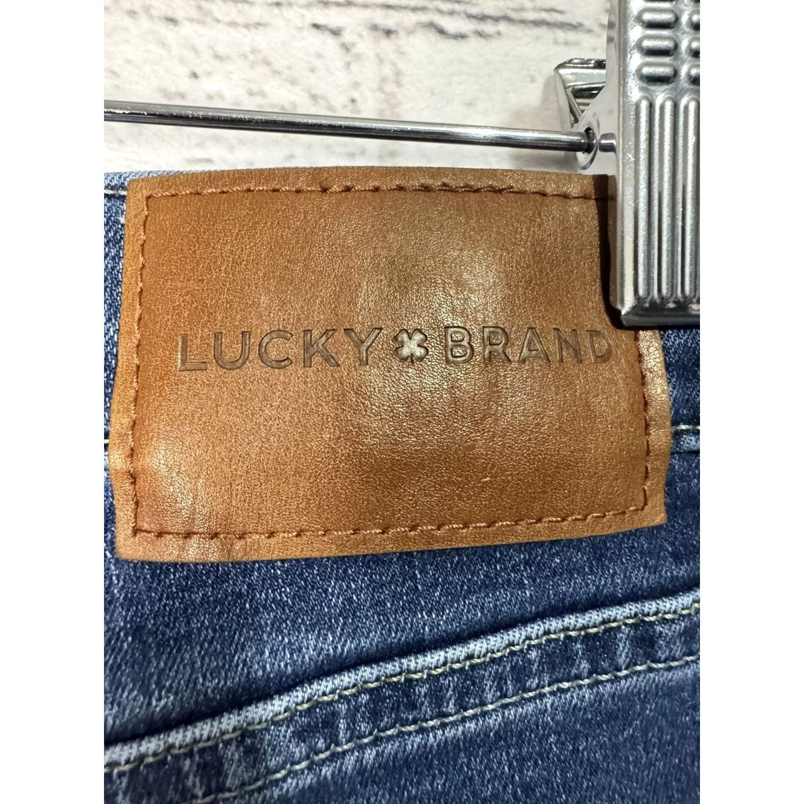 Lucky Brand Lucky Brand Bridgette High Rise Skinny Jeans 28x27R Women Denim Blue Size 28 Regular Mens? Size 28" / US 6 / IT 42 - 8 Thumbnail