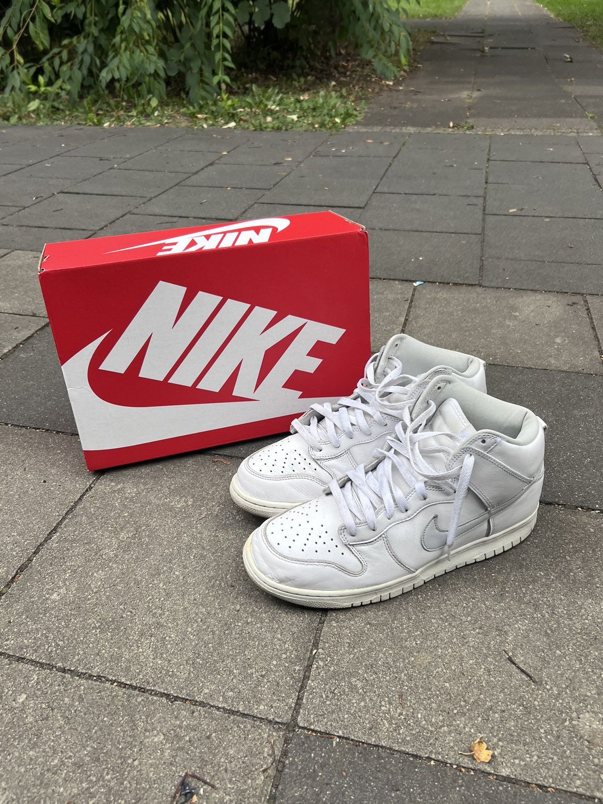 Nike Nike Dunk High SP Pure Platinum Size US 11 / EU 44 - 1 Thumbnail