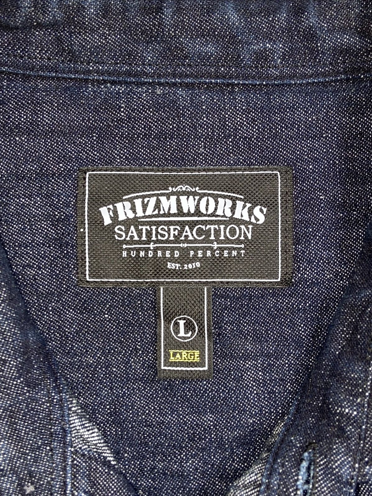 FrizmWORKS FRIZM WORKS Denim Shirt Size US XL / EU 56 / 4 - 12 Thumbnail
