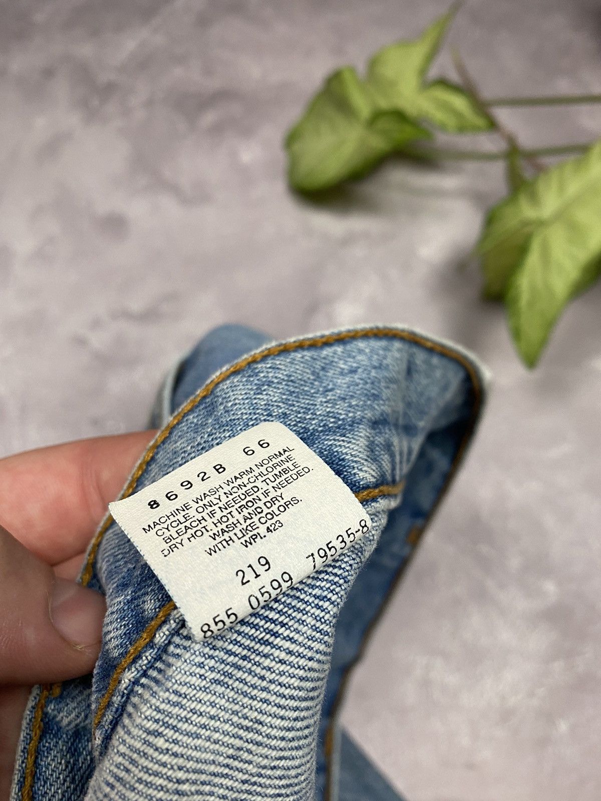 Jean × Levi's × Vintage Vintage Levis 550 1999 Jeans Baggy Wash Denim Blue Size US 36 / EU 52 - 6 Thumbnail