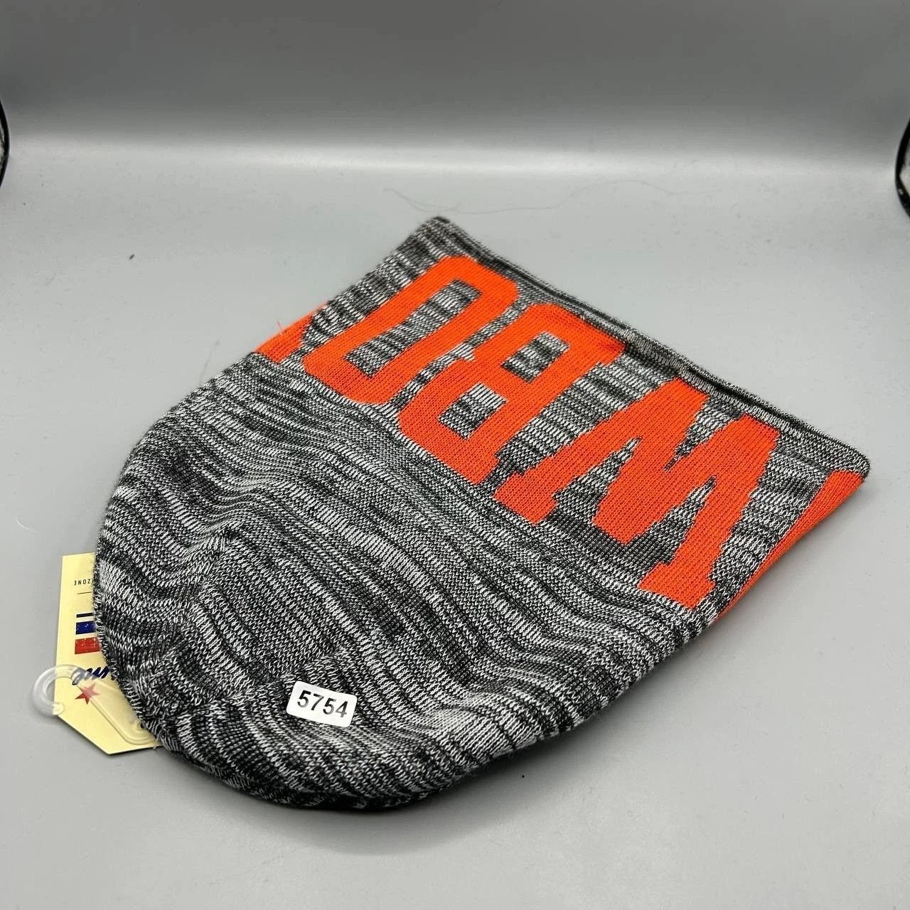 The Game Oklahoma State Cowboys Hat Men Gray Orange The Game Beanie Size ONE SIZE - 7 Thumbnail