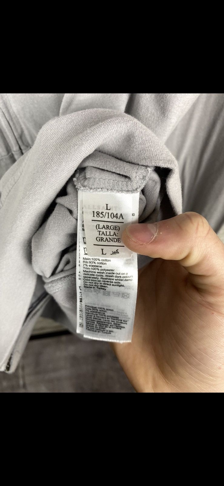 Allsaints × Vintage Mens Vintage Allsaints Zip Up Light Hoodie Size US L / EU 52-54 / 3 - 4 Thumbnail