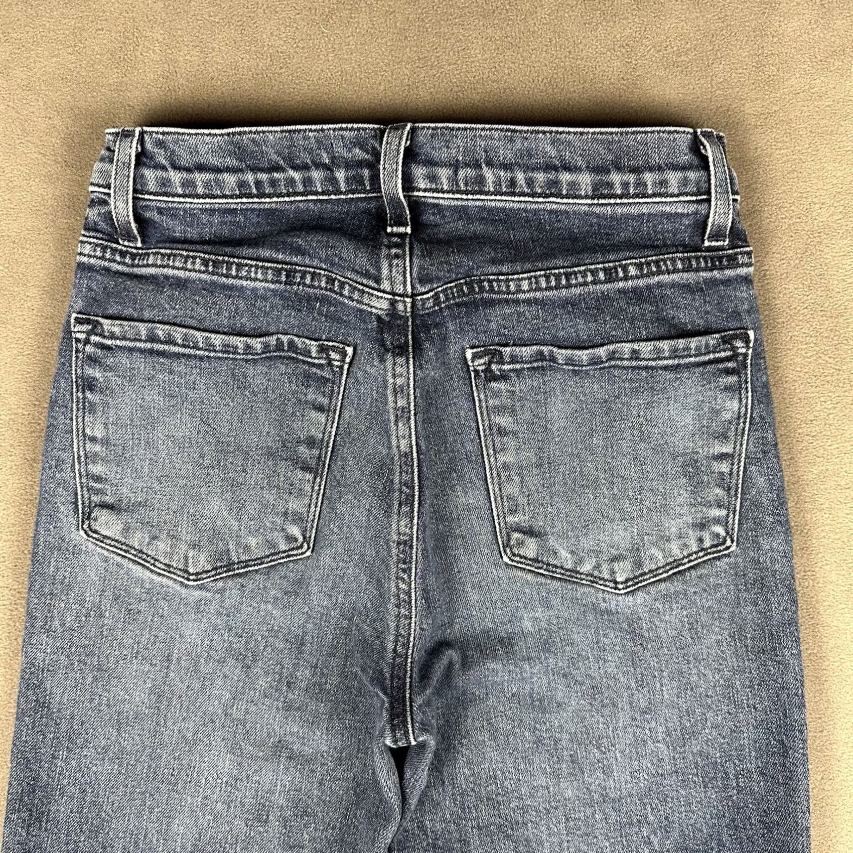 J Brand J Brand Jeans Women's 26 Blue Denim Jules Amica Straight Fit High Rise EUC Jeans Size 26" / US 2 / IT 38 - 4 Thumbnail