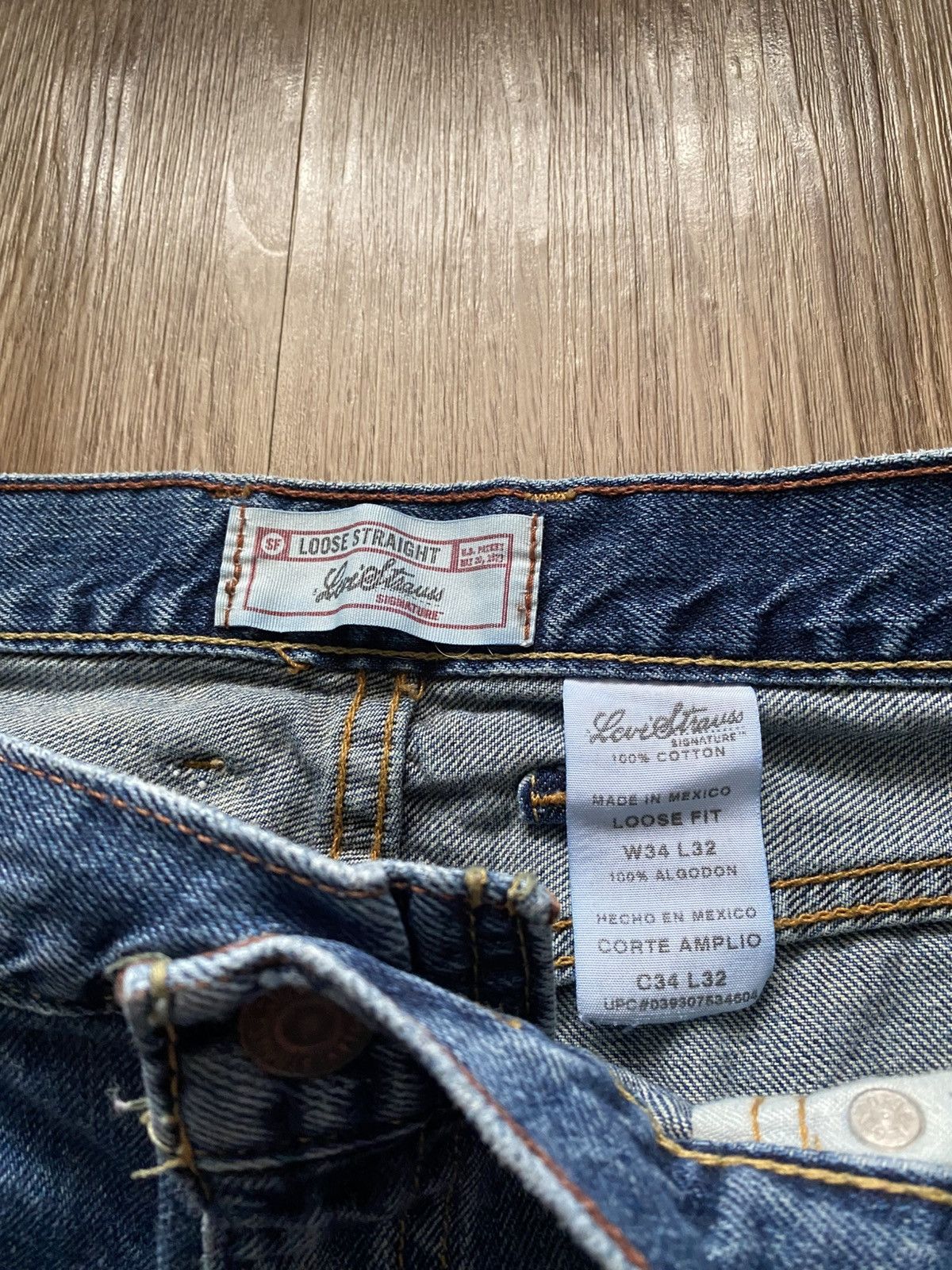 Levi's × Levi's Vintage Clothing × Vintage VINTAGE BAGGY LEVIS SHORTS JORTS Size US 34 / EU 50 - 5 Thumbnail