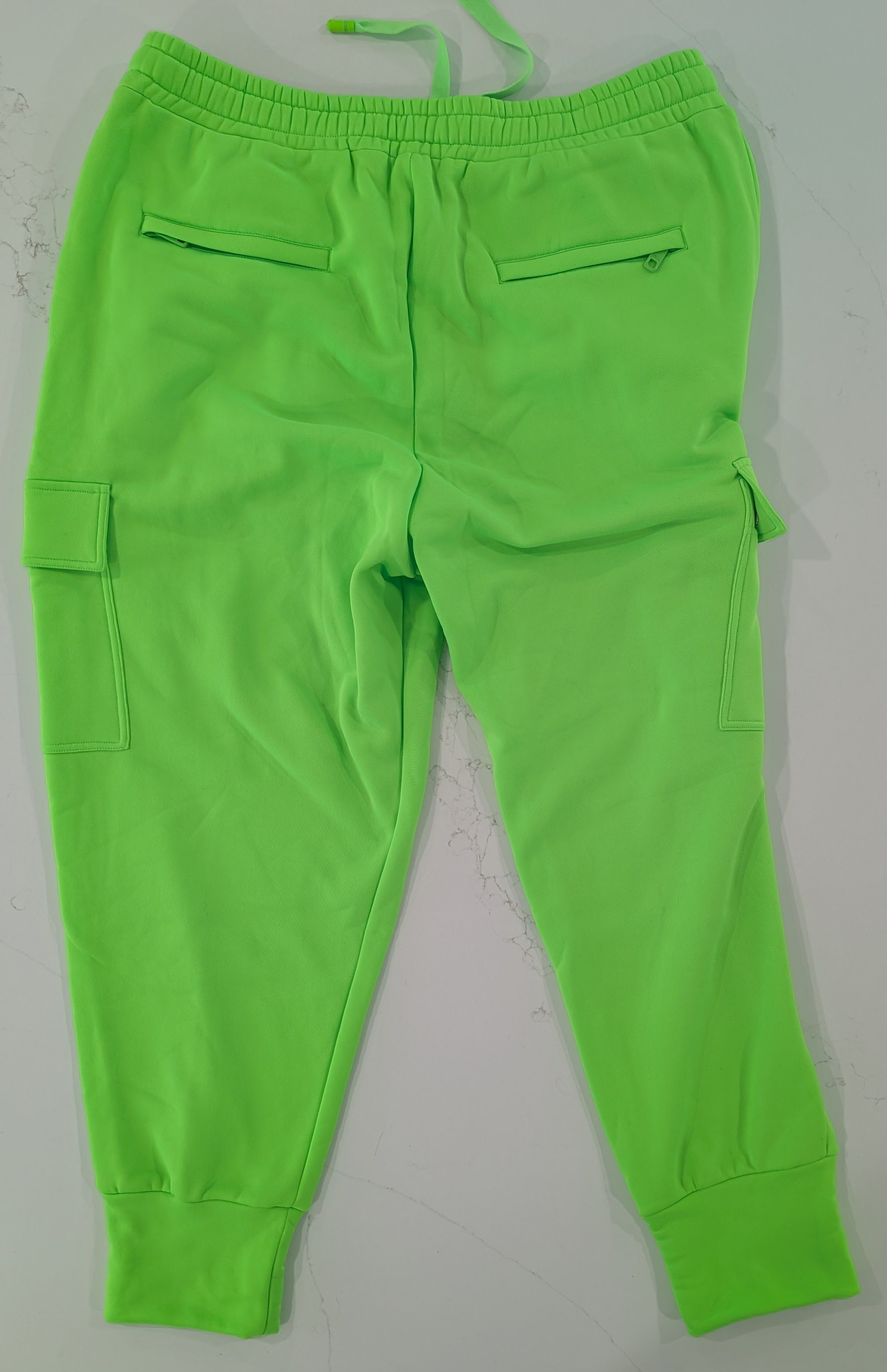 Dolce & Gabbana DOLCE & GABBANA Neon Green Cargo Jogger Pants Size US 40 / EU 56 - 2 Thumbnail