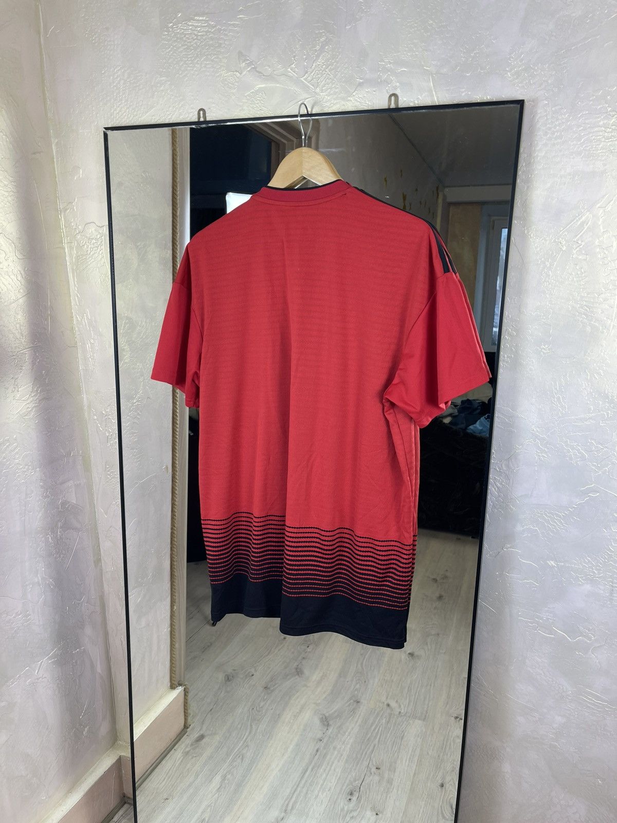 Adidas Man Utd 18/19 Home Jersey Climalite Tech Fade Graphic Size US XL / EU 56 / 4 - 9 Thumbnail