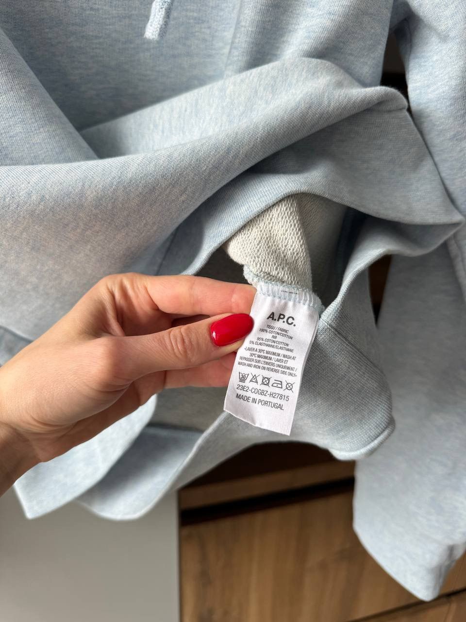 A.P.C. A.P.C Small Logo Hoodie Size US S / EU 44-46 / 1 - 6 Thumbnail
