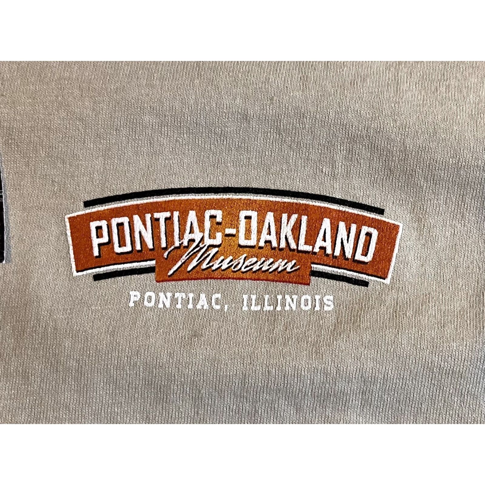 Vintage VINTAGE Pontiac Oakland Museum Car Shirt Men's Large Beige Size US L / EU 52-54 / 3 - 4 Thumbnail