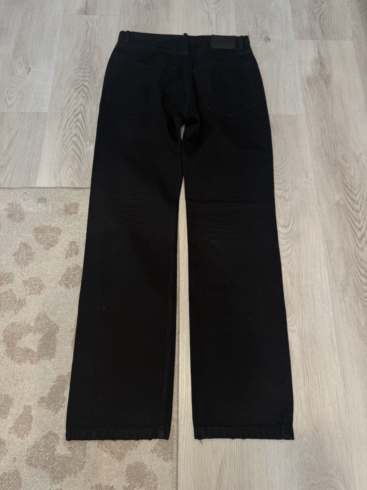 Balenciaga s/s 2022 nwt wide leg baggy denim!! Size US 28 / EU 44 - 4 Thumbnail