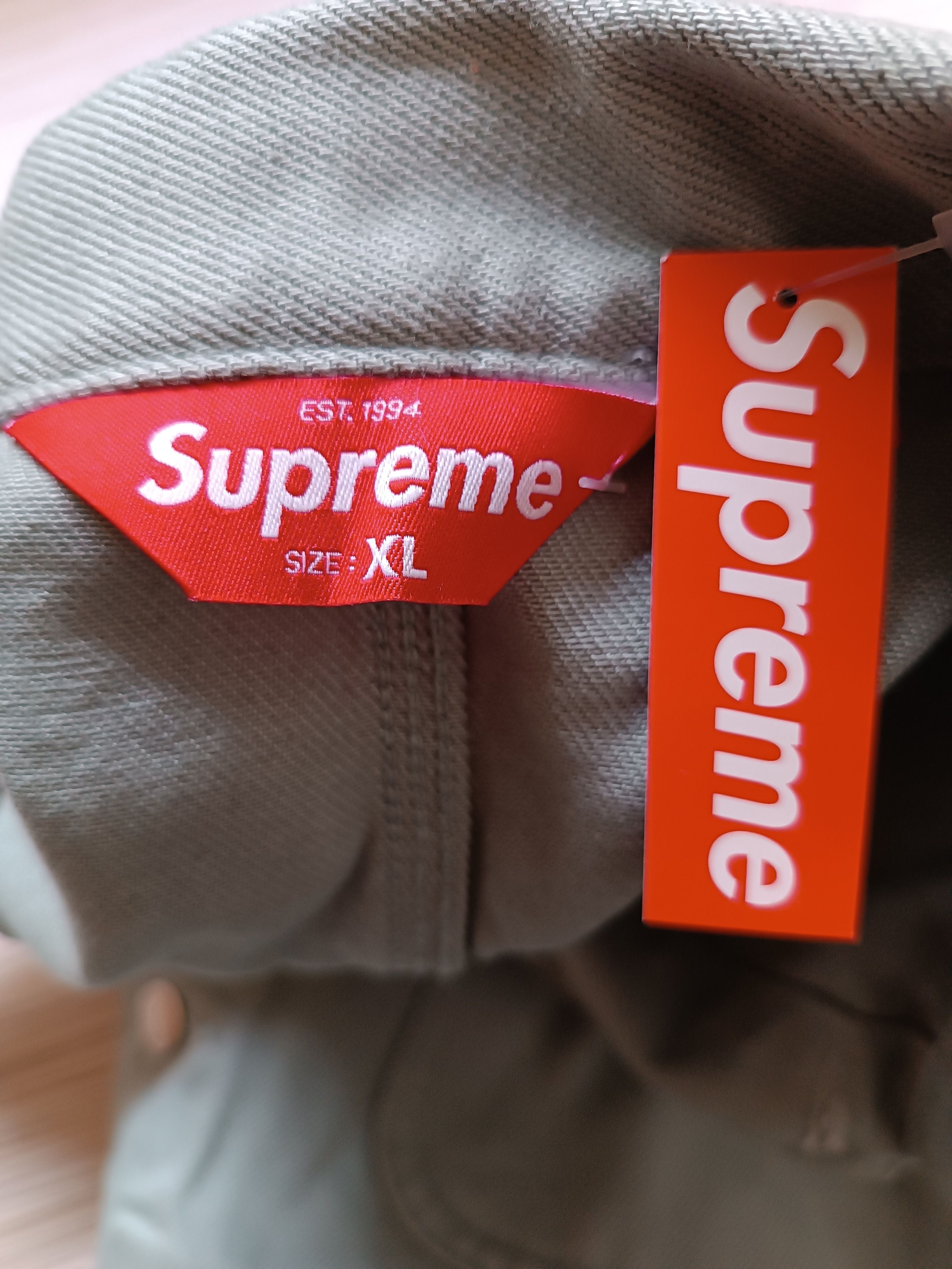Supreme ⭐ Supreme denim chore trucker jacket rare! ⭐ Size US XL / EU 56 / 4 - 5 Thumbnail