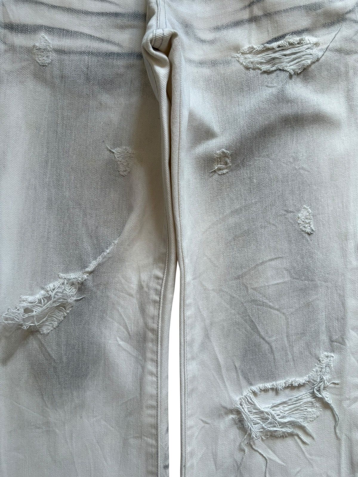 semanticdesign Vintage Semantic Design Charcoal Wash Ripped Bootcut Jeans Size 30" / US 8 / IT 44 - 5 Thumbnail