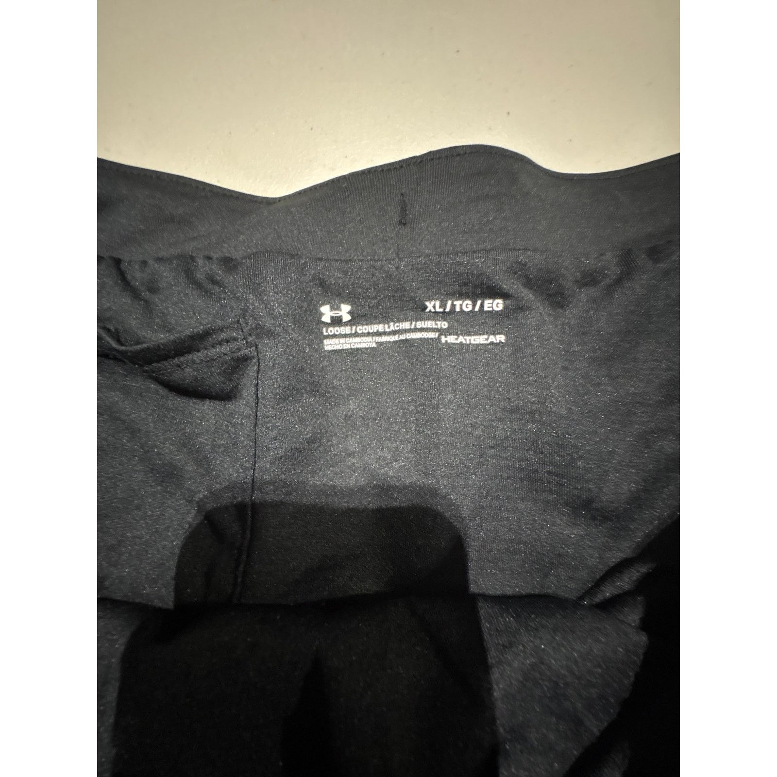 Under Armour Under Armour HeatGear Women’s XL Black Athletic Shorts Size 34" / US 12 / IT 48 - 2 Thumbnail