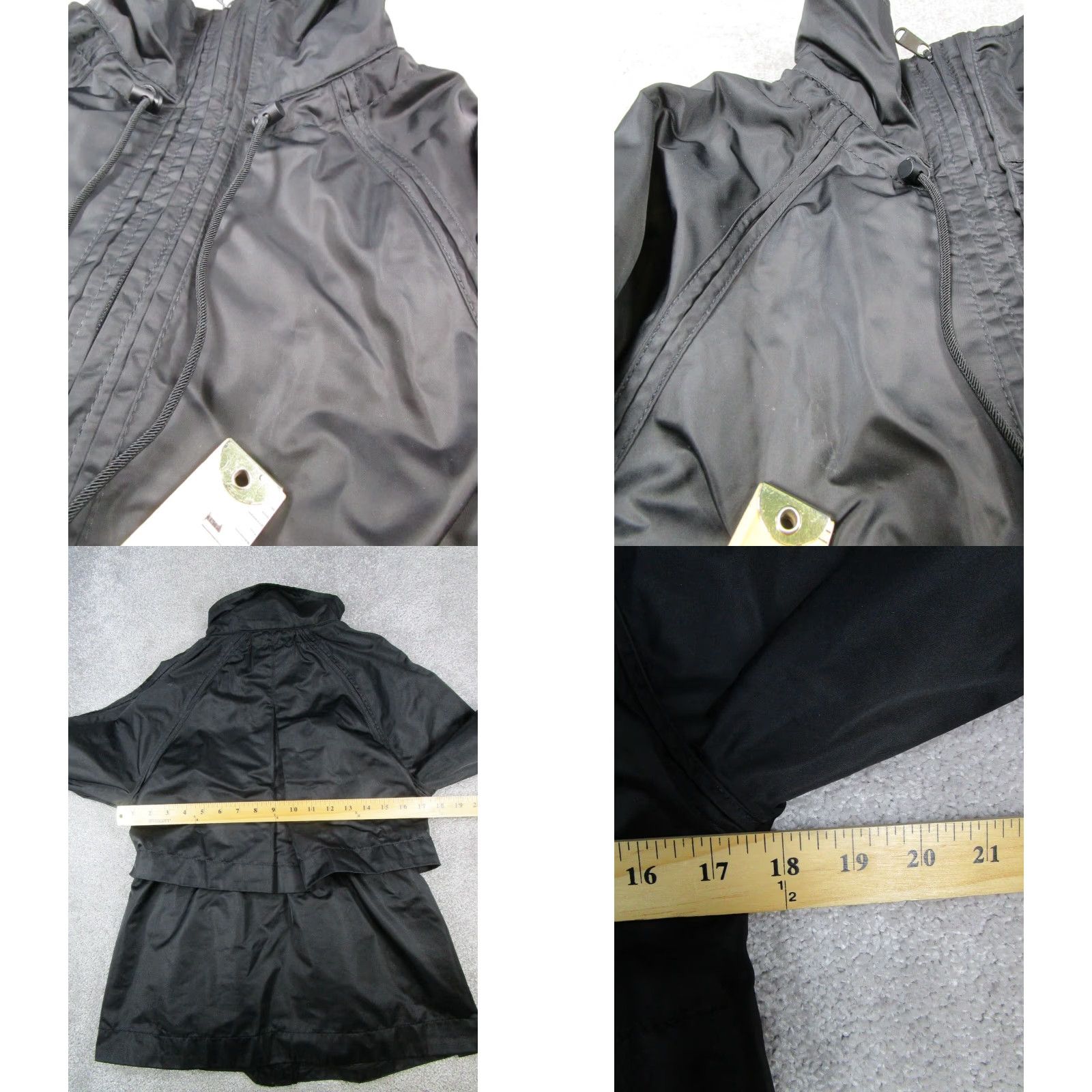 Athleta Athleta Jacket Womens XS Black Full Zip Athletic Running & Jogging, Walking Basic Jacket Mens? Size XS / US 0-2 / IT 36-38 - 8 Thumbnail
