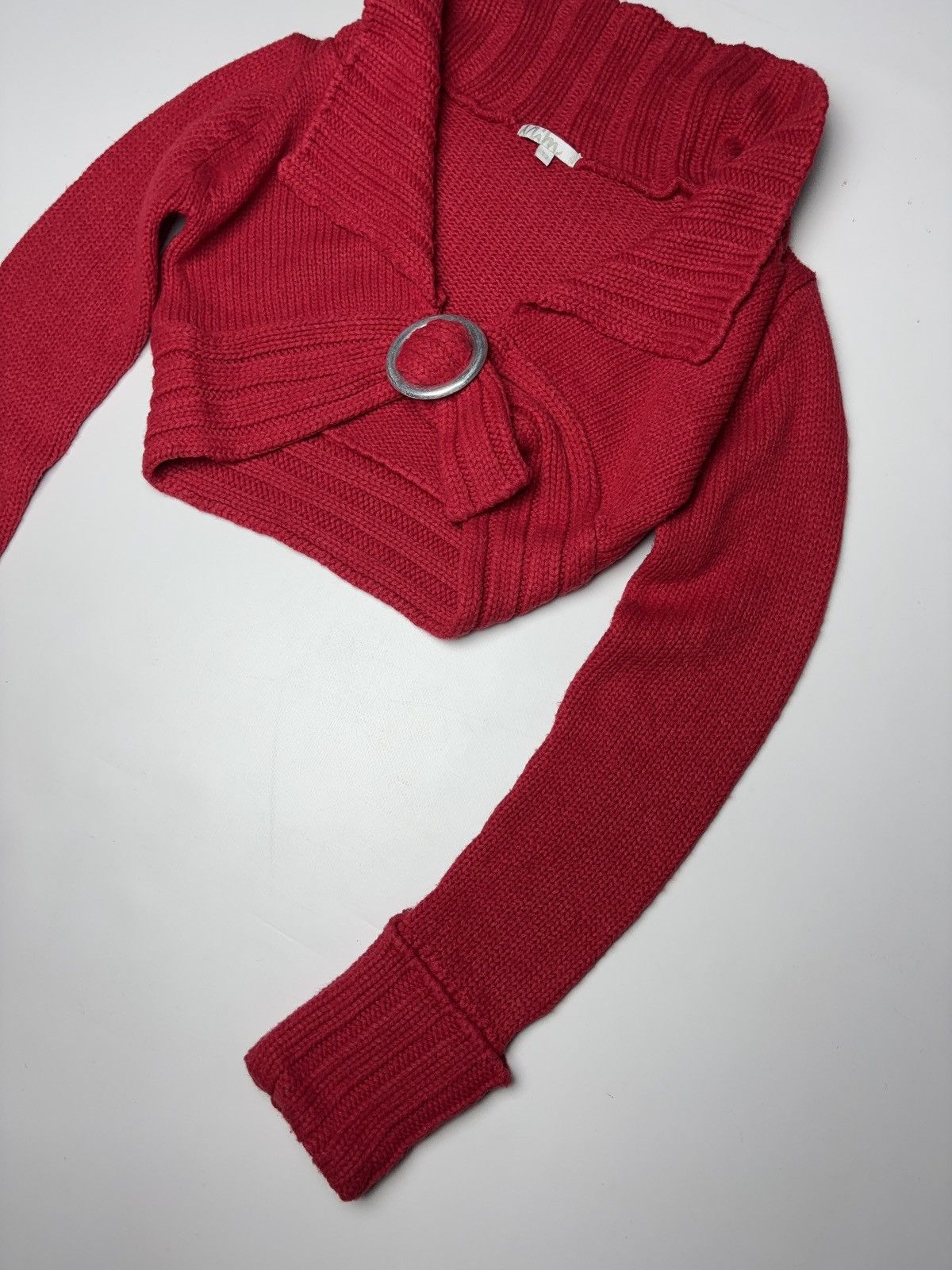 Vintage French vintage knit sweater avant garde coquette Size M / US 6-8 / IT 42-44 - 5 Thumbnail