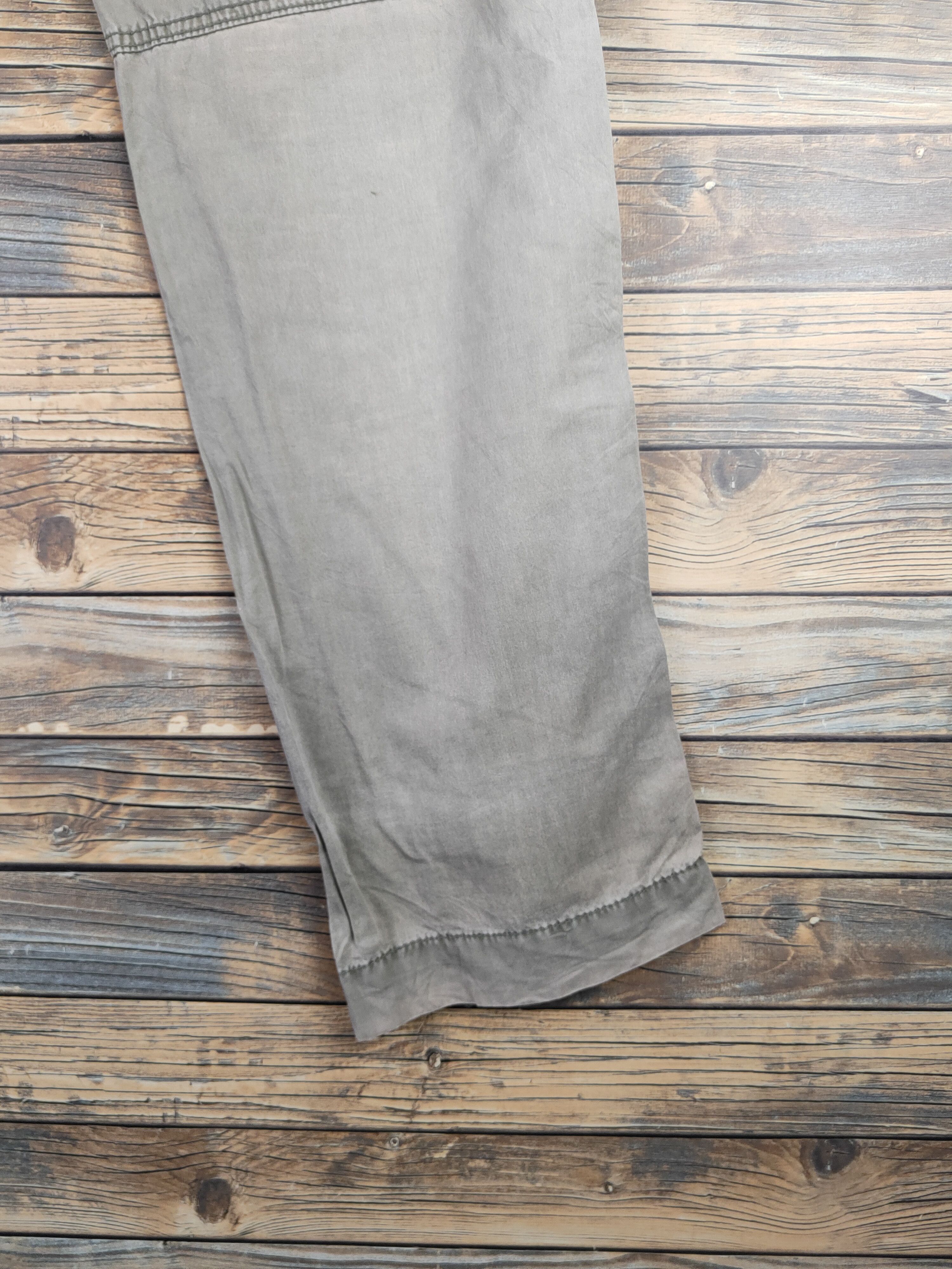 Japanese Brand DL Topvalu Beige Multipocket Cargo Pants #sp46-256T Size US 32 / EU 48 - 12 Thumbnail