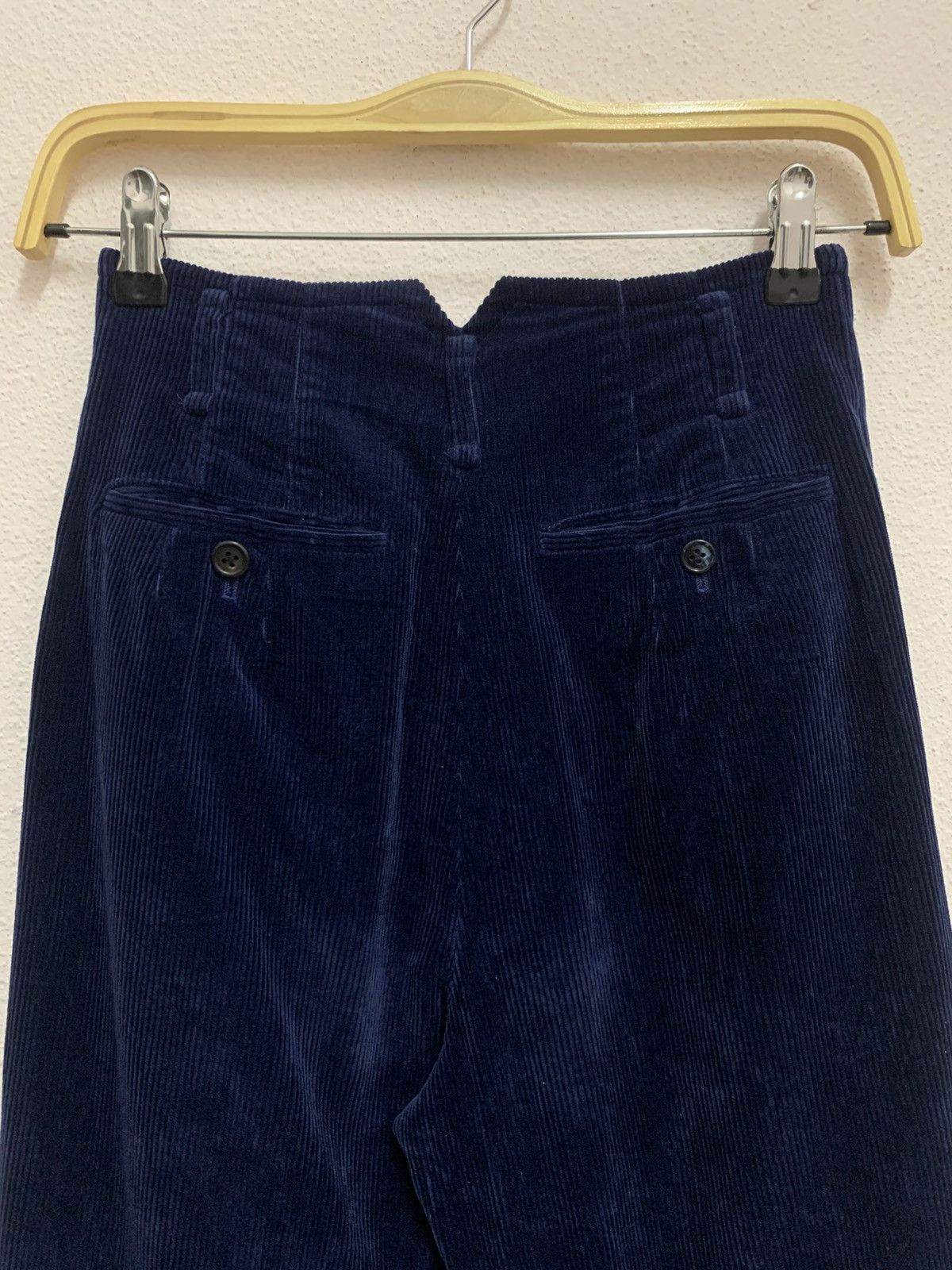 Issey Miyake Vintage 70’s ISSEY MIYAKE Hight Waist Corduroy Pants Size 23" - 6 Thumbnail