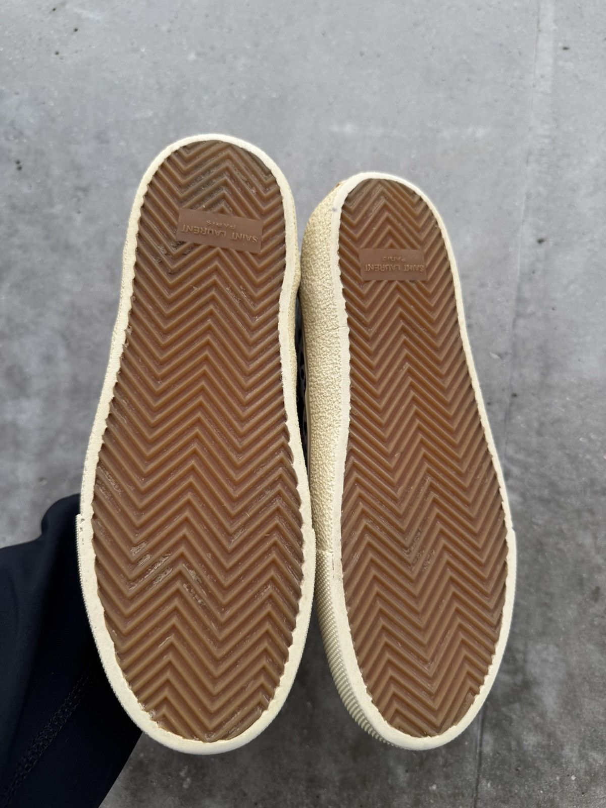 Designer × Hedi Slimane × Saint Laurent Paris SS16 Hedi Slimane Saint Laurent Babycat Skate 20 Sneakers Size US 6 / IT 36 - 4 Thumbnail