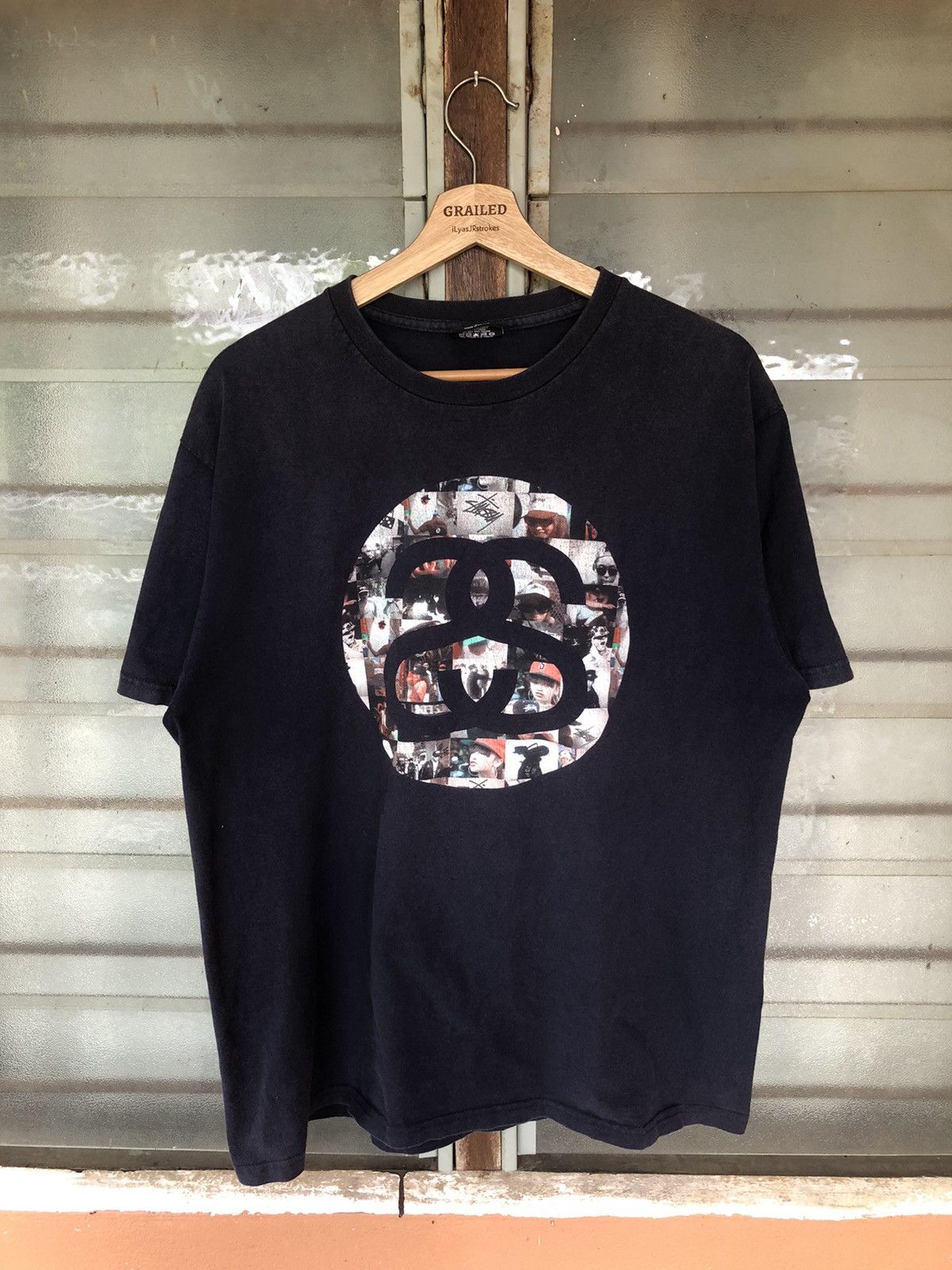 Buy Stussy Ss Link Tee 'Black' - 1903376 BLAC | GOAT