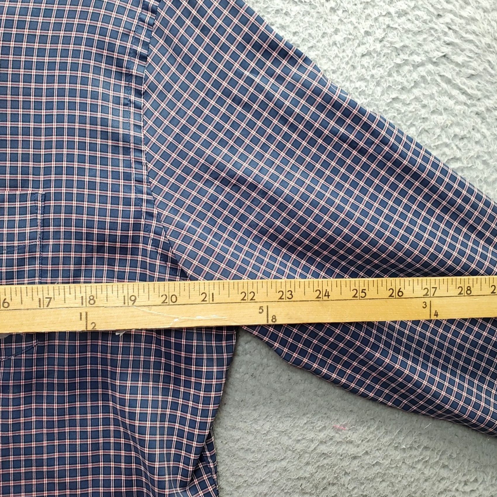 UNTUCKit UNTUCKit Button-Up Shirt Mens L Multi Plaid Long Sleeve Collared Chest Pocket Size US L / EU 52-54 / 3 - 6 Thumbnail