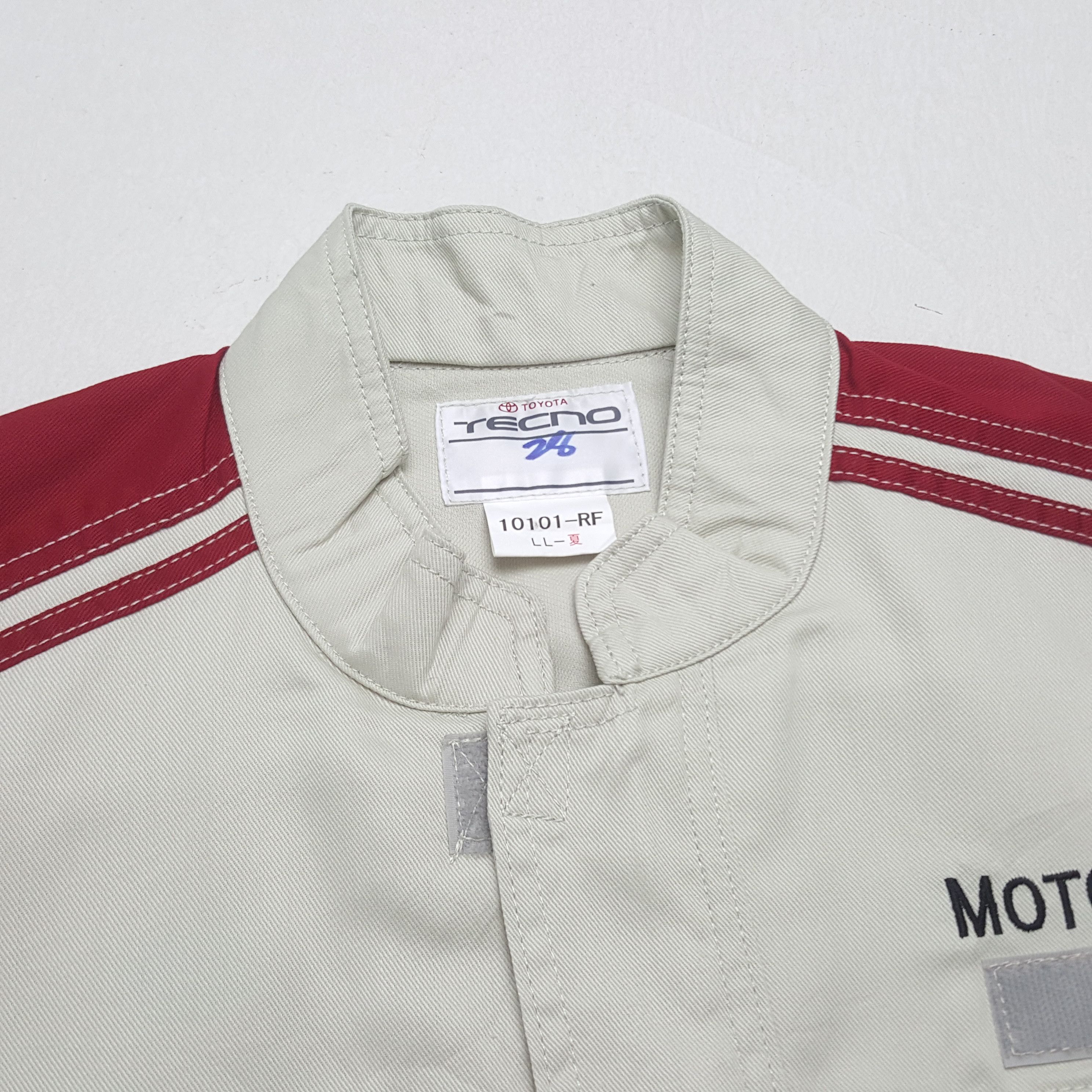 Japanese Brand × Vintage Vintage Toyota Tecno Japanese Brand Racing Coverall Jacket Size US M / EU 48-50 / 2 - 9 Thumbnail