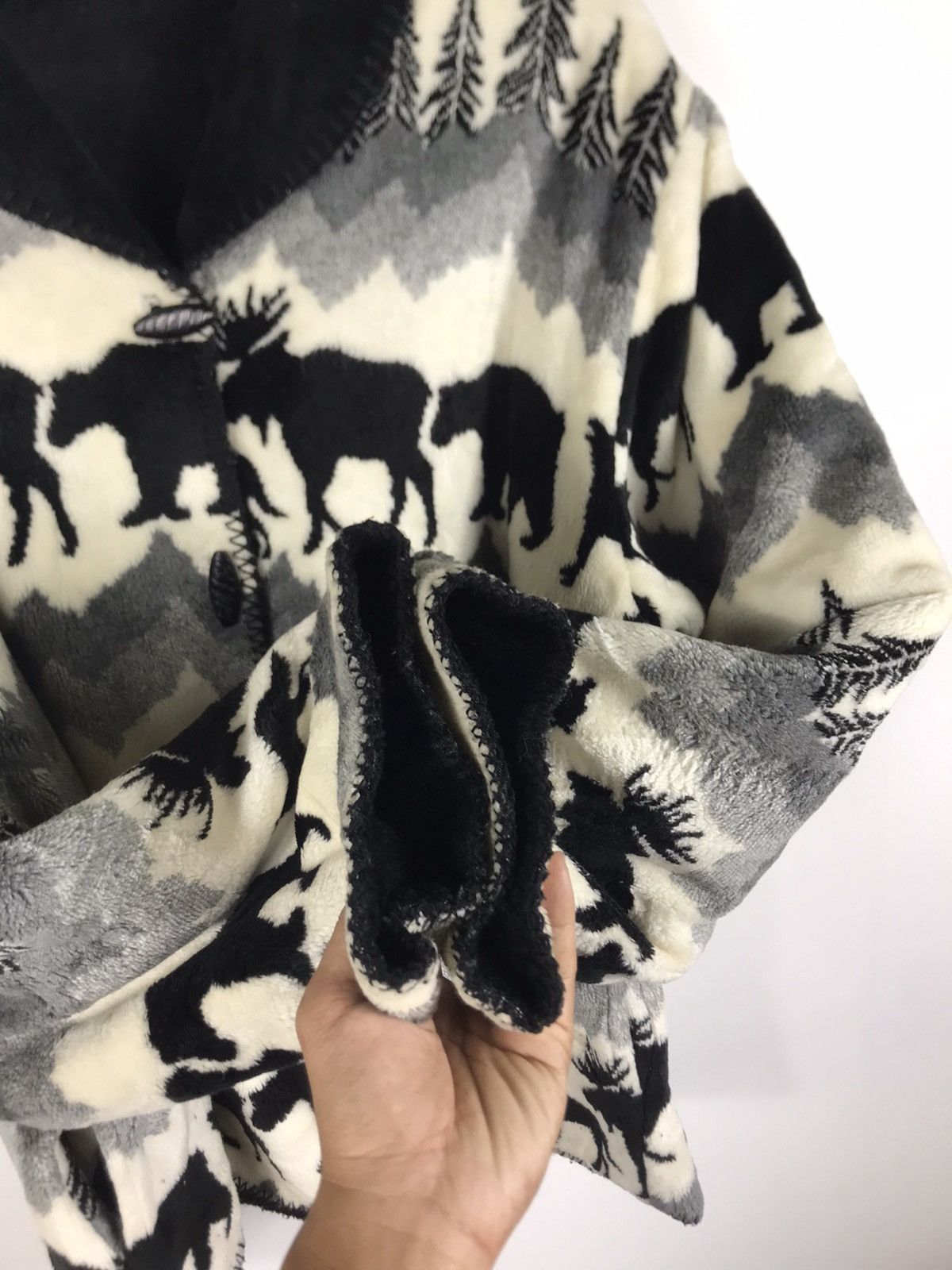 Vintage ⚡️Vintage 90’s Northern Over Print Reversable Button Jacket Size US S / EU 44-46 / 1 - 7 Thumbnail