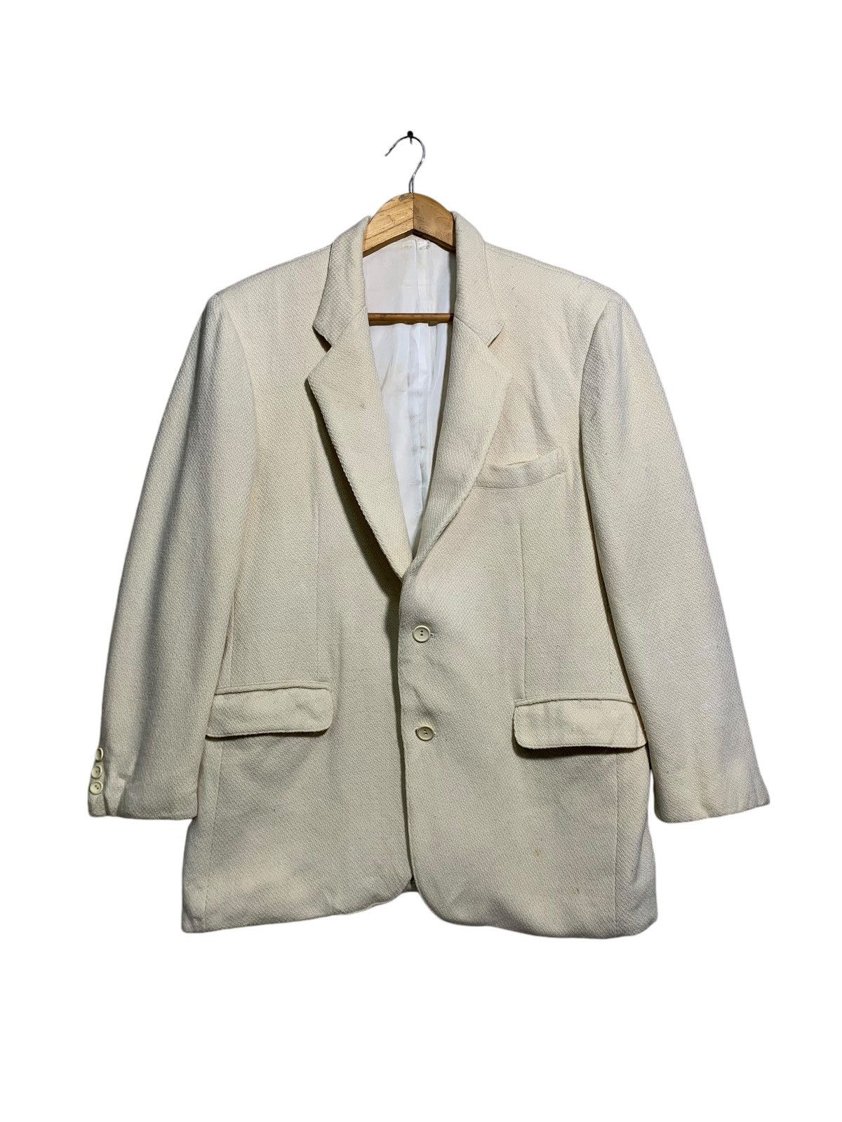 Y's × Yohji Yamamoto 🔥VTG Y’s YOHJI YAMAMOTO WOOL MENS CASUAL JACKET Size US M / EU 48-50 / 2 - 1 Thumbnail