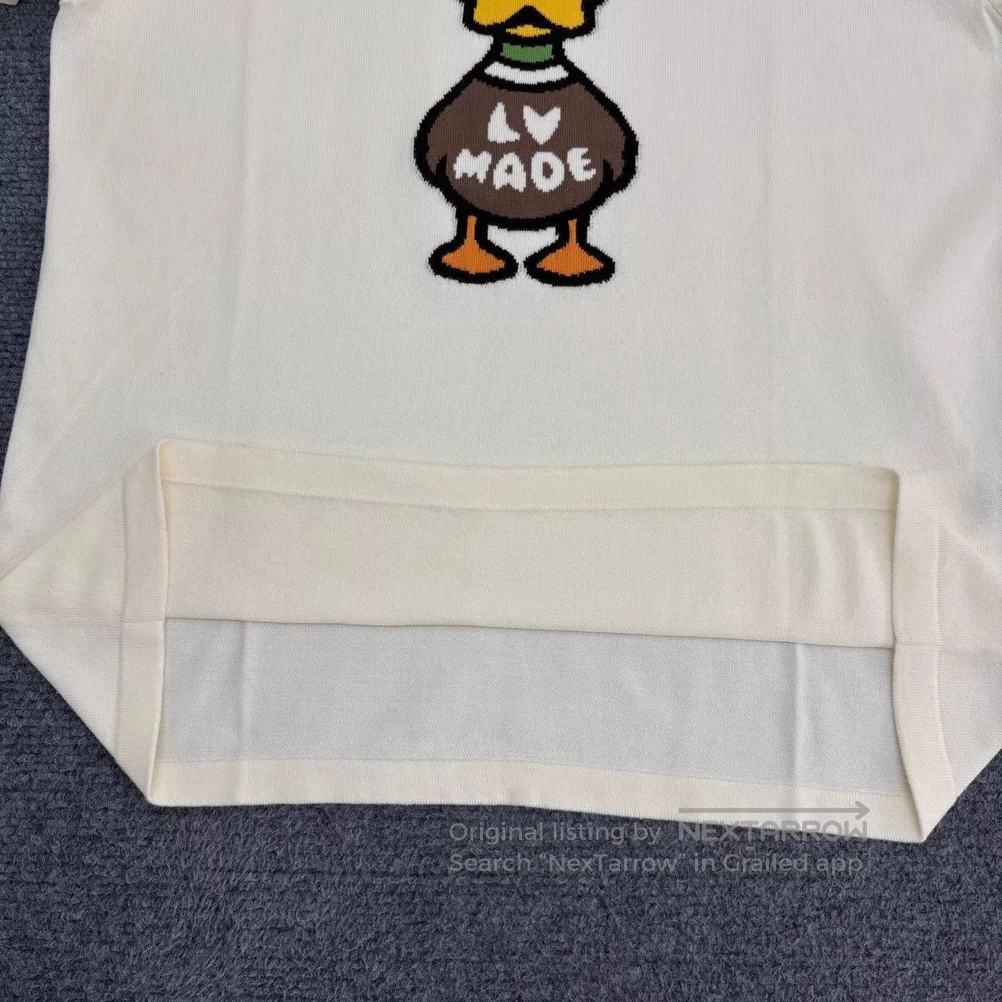 Louis Vuitton White Short Sleeve Shirt with Duck Graphic. Size US S / EU 44-46 / 1 - 8 Thumbnail