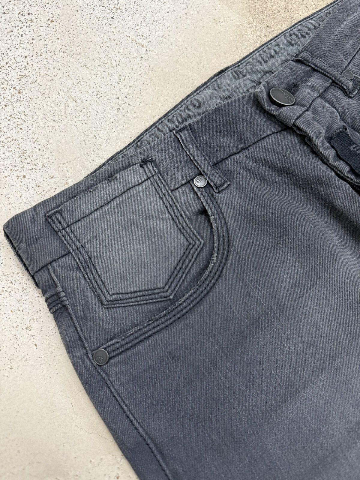 John Galliano John Galliano SS/2008 Revolver Same Pattern Denim Size US 31 - 5 Thumbnail