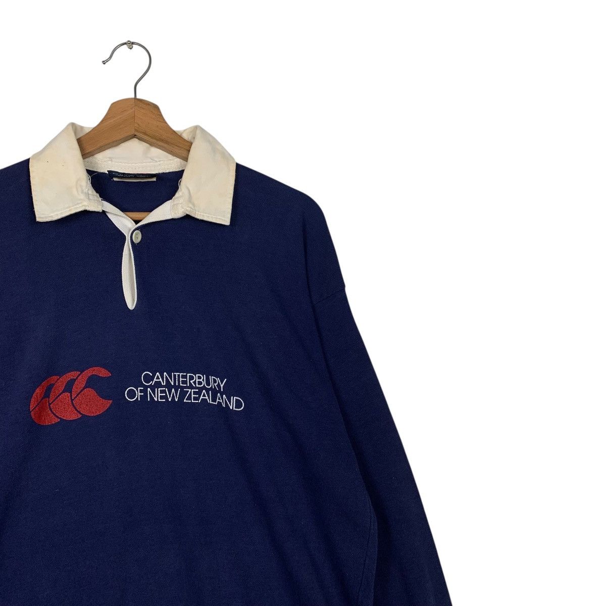 Canterbury of New Zealand Vintage Canterbury Of New Zealand Big Logo Rugby Jersey Size US M / EU 48-50 / 2 - 5 Thumbnail