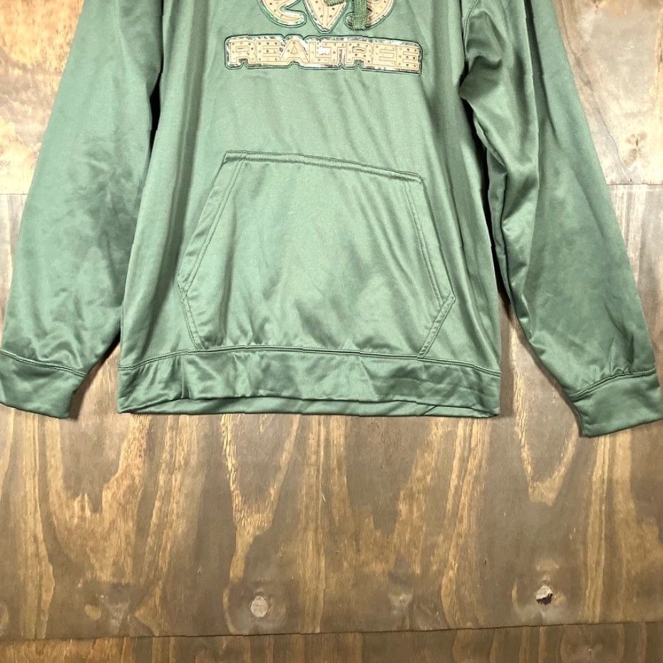 Realtree Realtree Buckhorn River Mens Sweatshirt Green Camo Hoodie Therma Fit XL Pullover Long Sleeve Winter Fall Size US XL / EU 56 / 4 - 3 Thumbnail