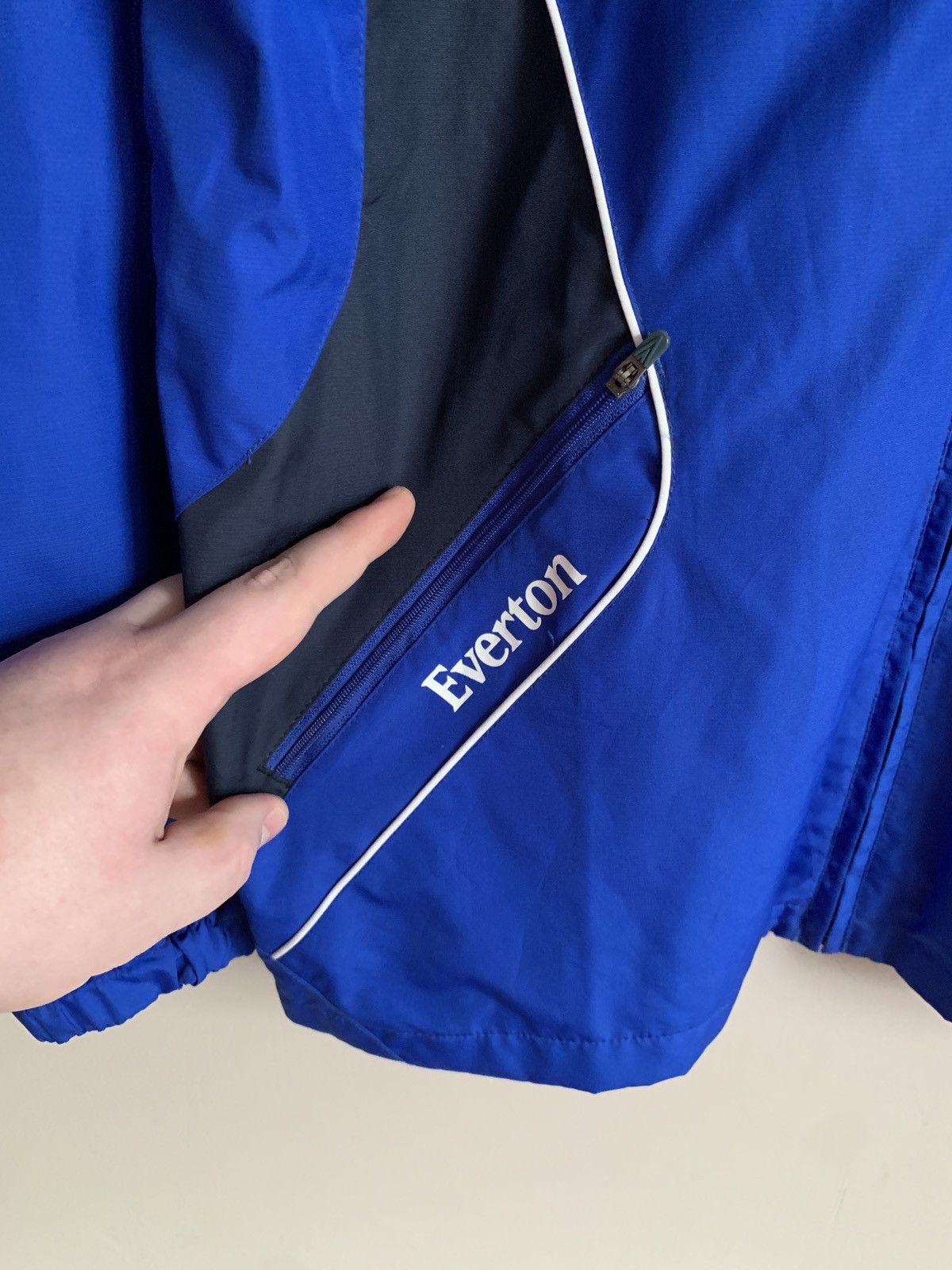 Umbro Everton FC football soccer vintage Umbro jacket hooded Size US M / EU 48-50 / 2 - 5 Thumbnail