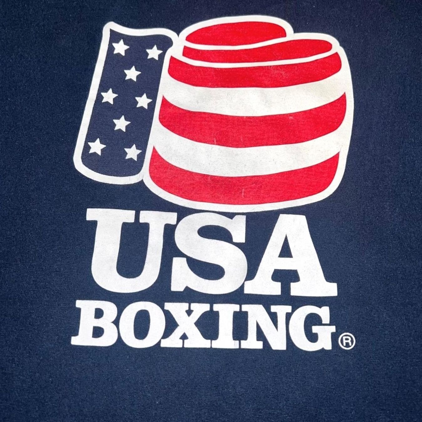 Vintage VINTAGE Official Team Apparel USA Boxing T Shirt Blue L Mens XS? Size US L / EU 52-54 / 3 - 5 Thumbnail
