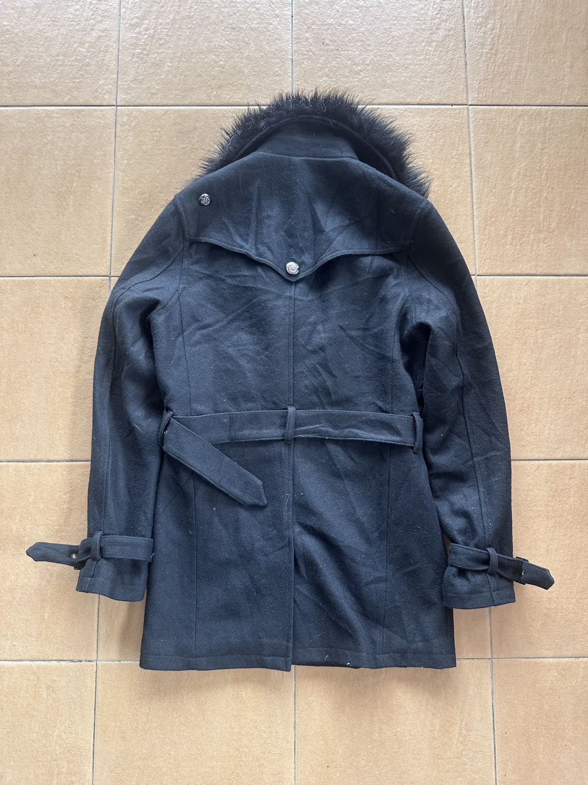 If Six Was Nine Rare! Vice Fairy Wool Fur Trench Coat Size US S / EU 44-46 / 1 - 12 Thumbnail