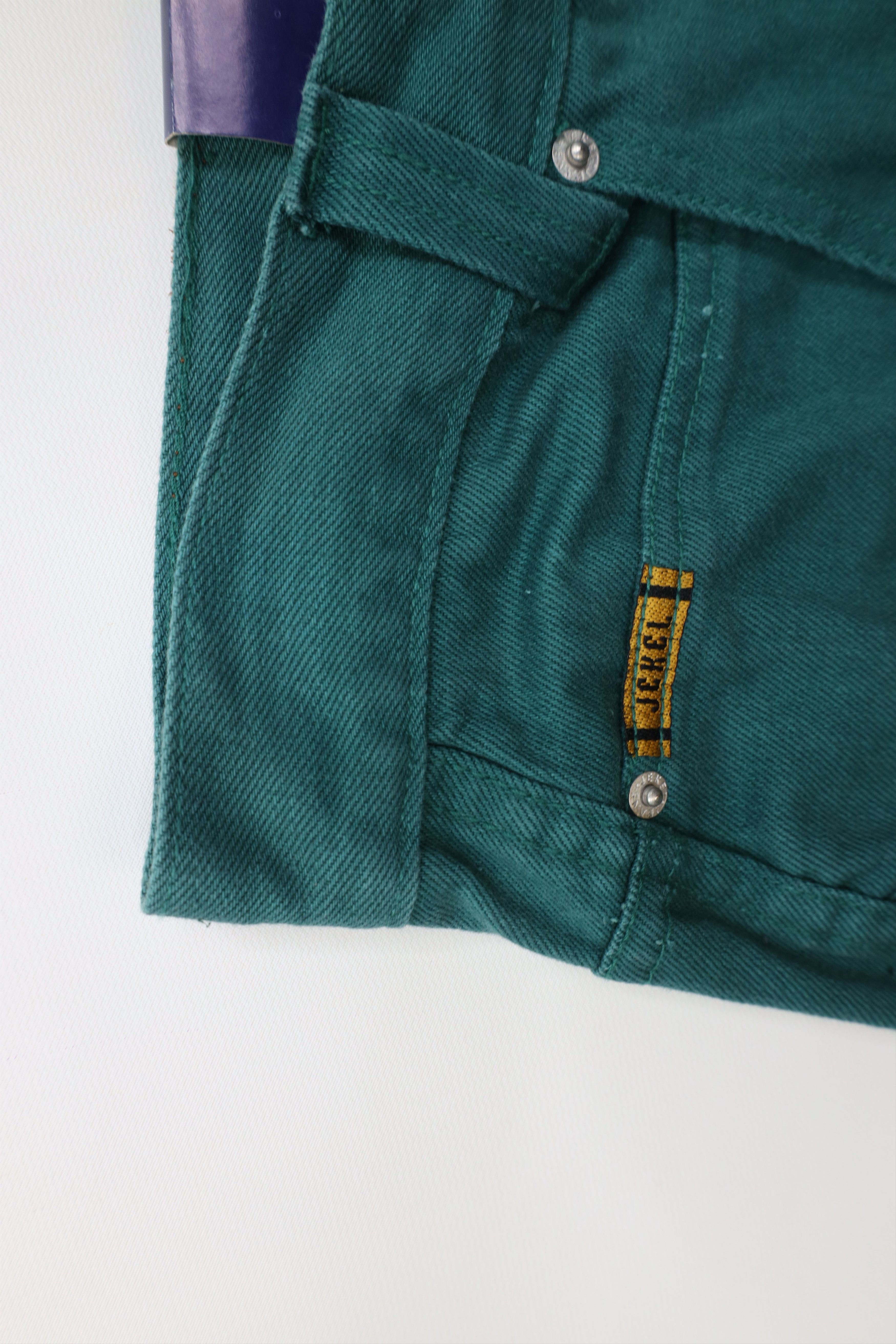 Vintage Deadstock Vintage 90s Streetwear Fit Skateboard Jeans Green Size US 32 / EU 48 - 7 Thumbnail