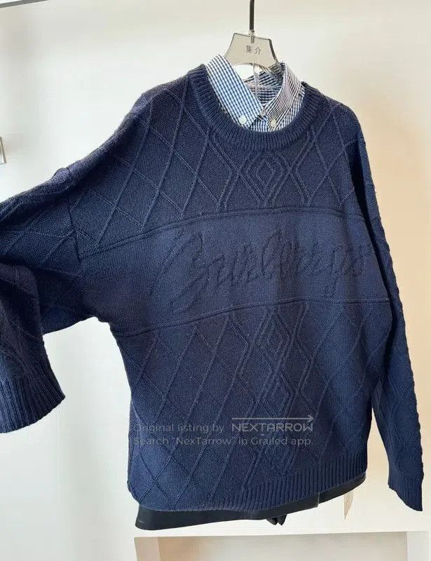 Burberry Burberry Navy Wool Women's Sweater. Size XXS / US 00 / IT 34 - 7 Thumbnail