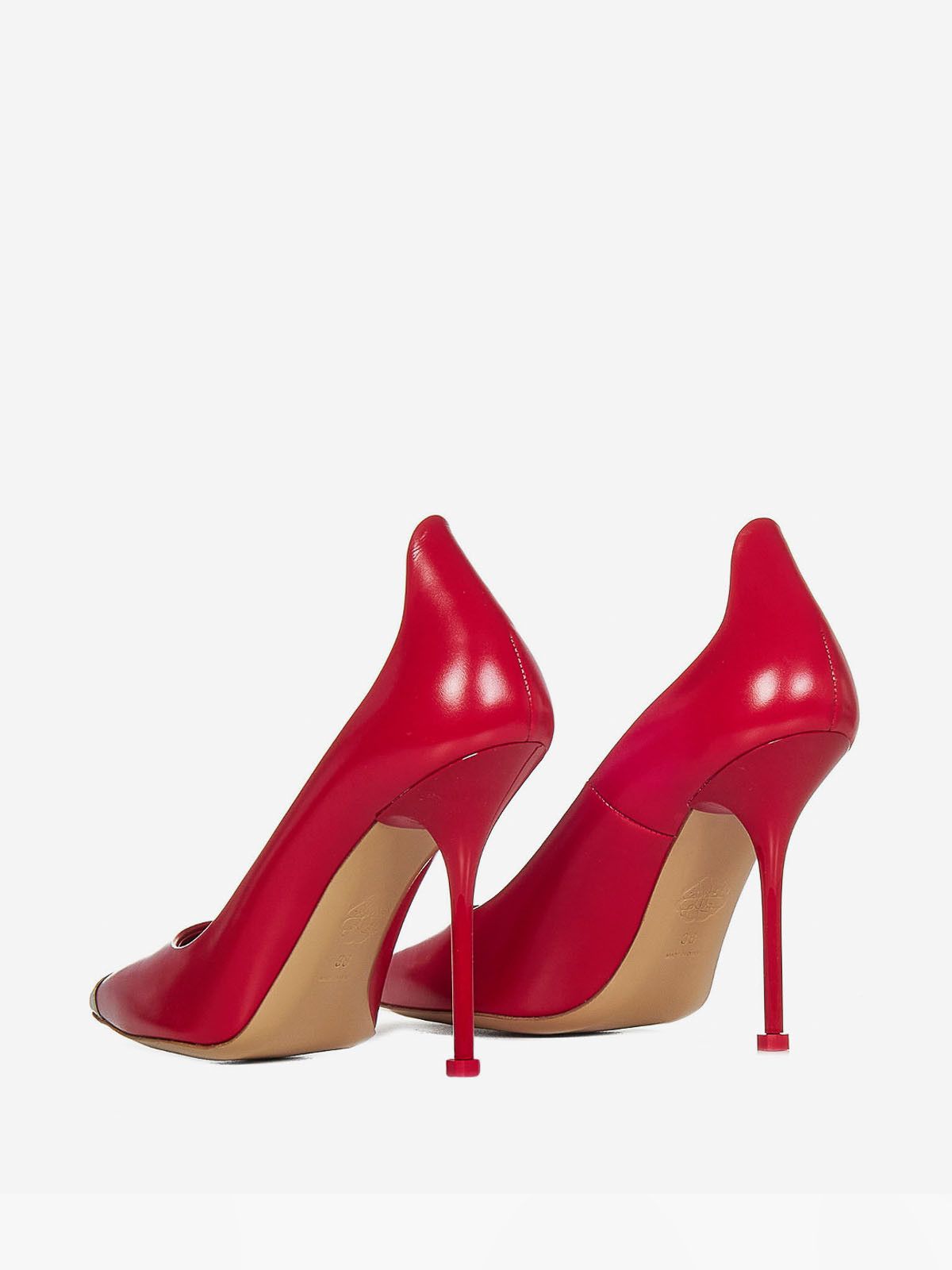 Alexander McQueen o1y0225 Pumps in Red Size US 7.5 / IT 37.5 - 3 Thumbnail