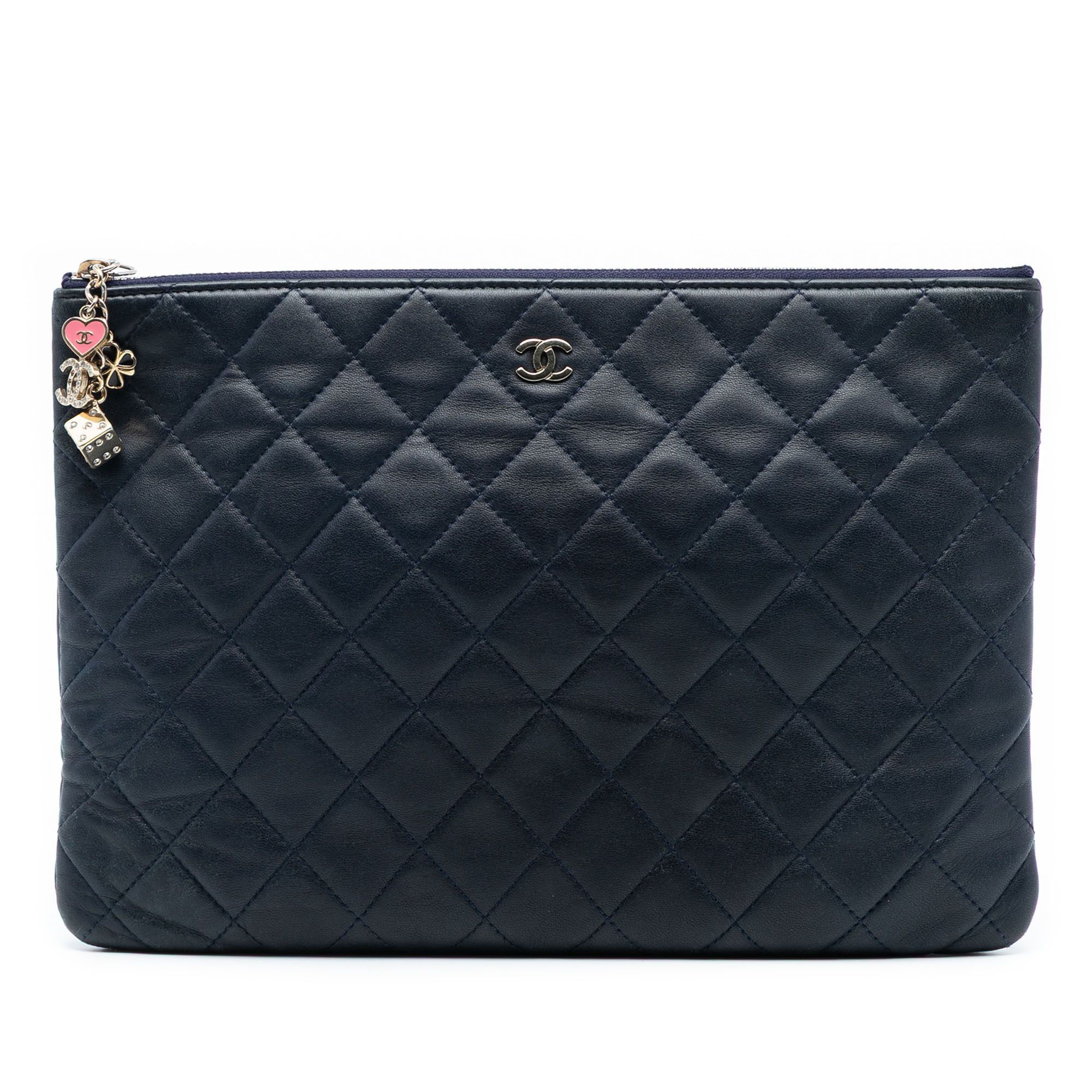Chanel Chanel Medium Quilted Lambskin Casino Beauty O Case Clutch Size ONE SIZE - 1 Thumbnail