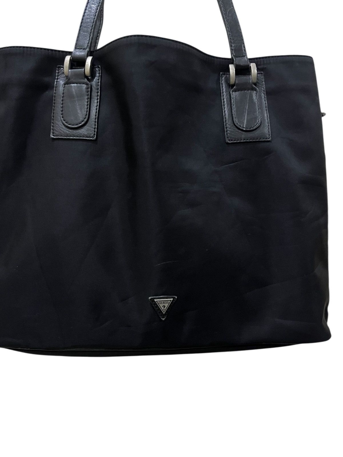 Guess GUESS NYLON TOTE BAG LEATHER HANDLE Size ONE SIZE - 2 Thumbnail