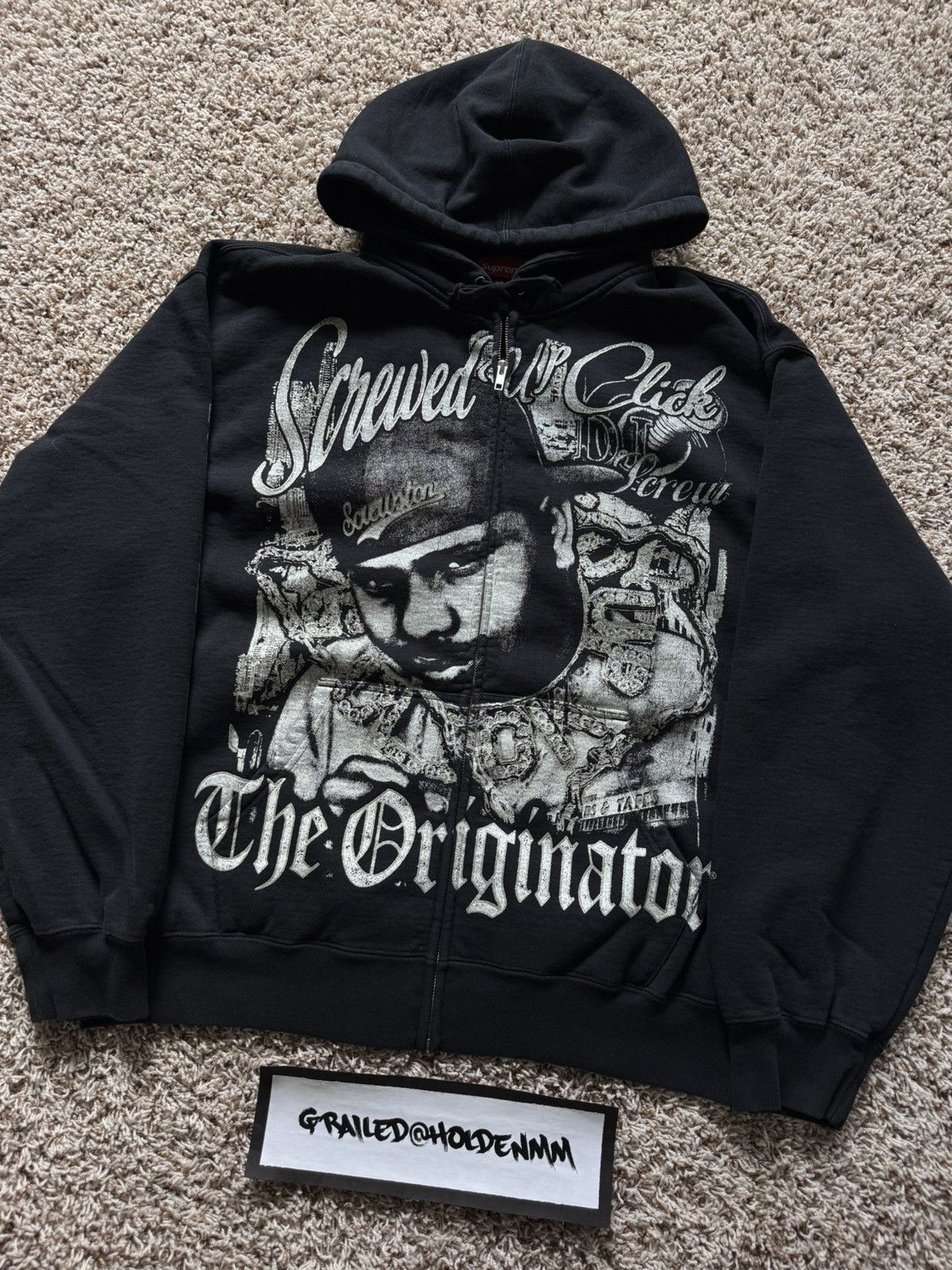 Aoi Kotsuhiroi × Supreme Supreme AOI Zip Up Hooded Sweatshirt
