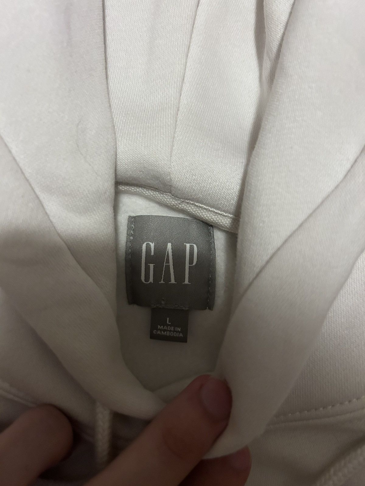 Gap × Vintage Cream gap hoodie size large Size US L / EU 52-54 / 3 - 3 Thumbnail