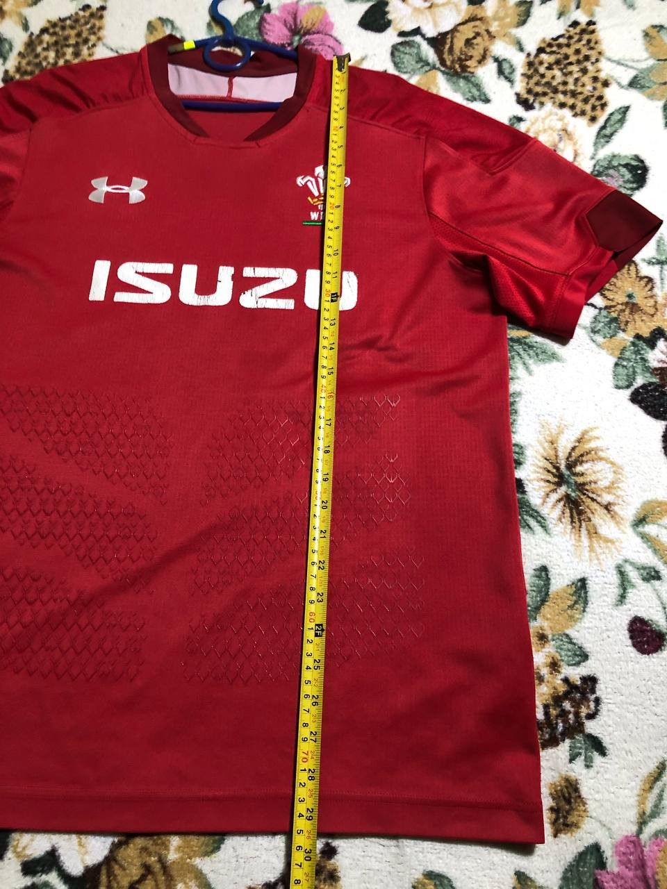 Under Armour Wales Rugby Home Shirt Jersey Under Armour Size US L / EU 52-54 / 3 - 10 Thumbnail