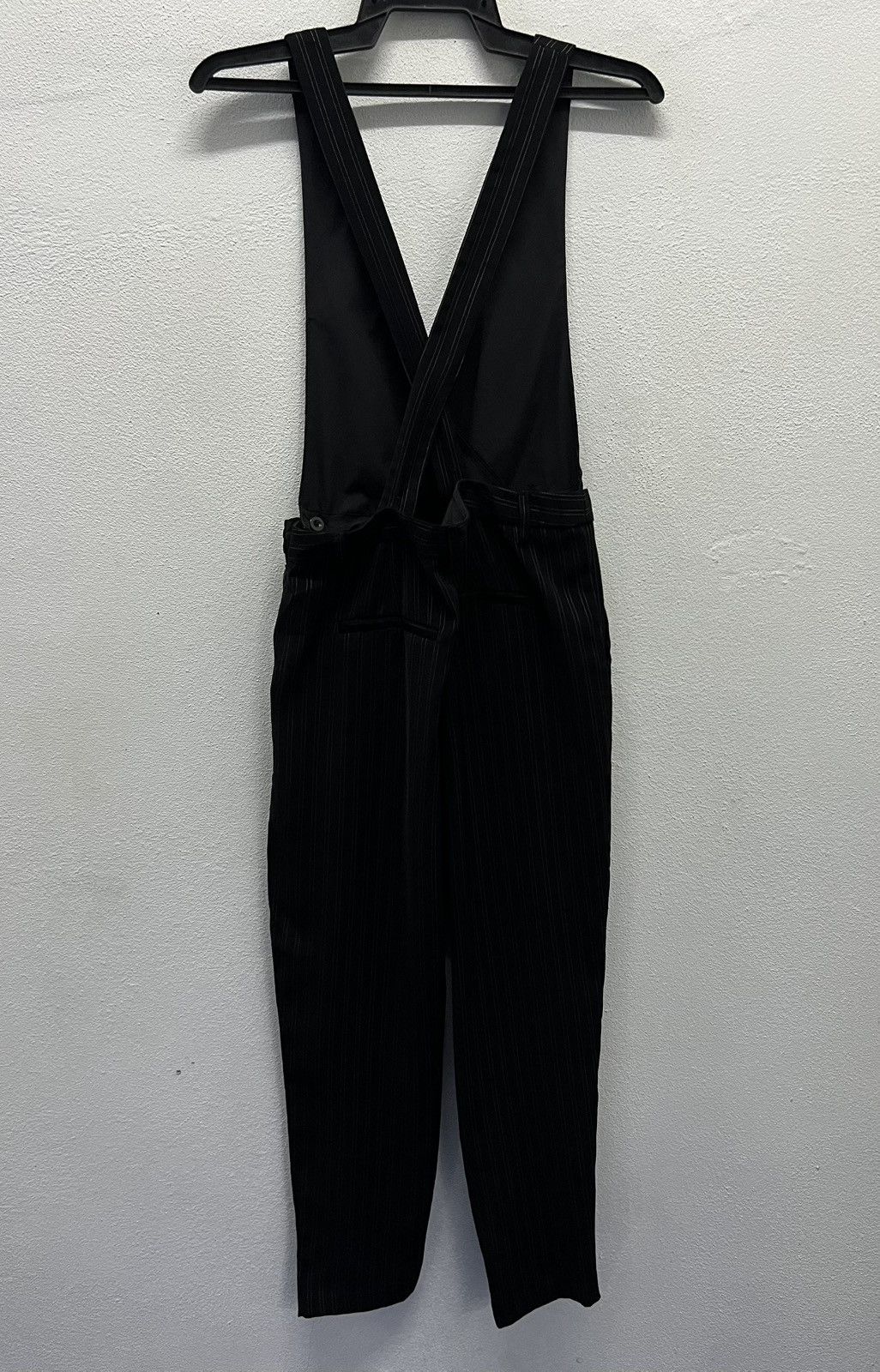 GU VINTAGE GU BLACK OVERALLS Size 29" - 2 Thumbnail