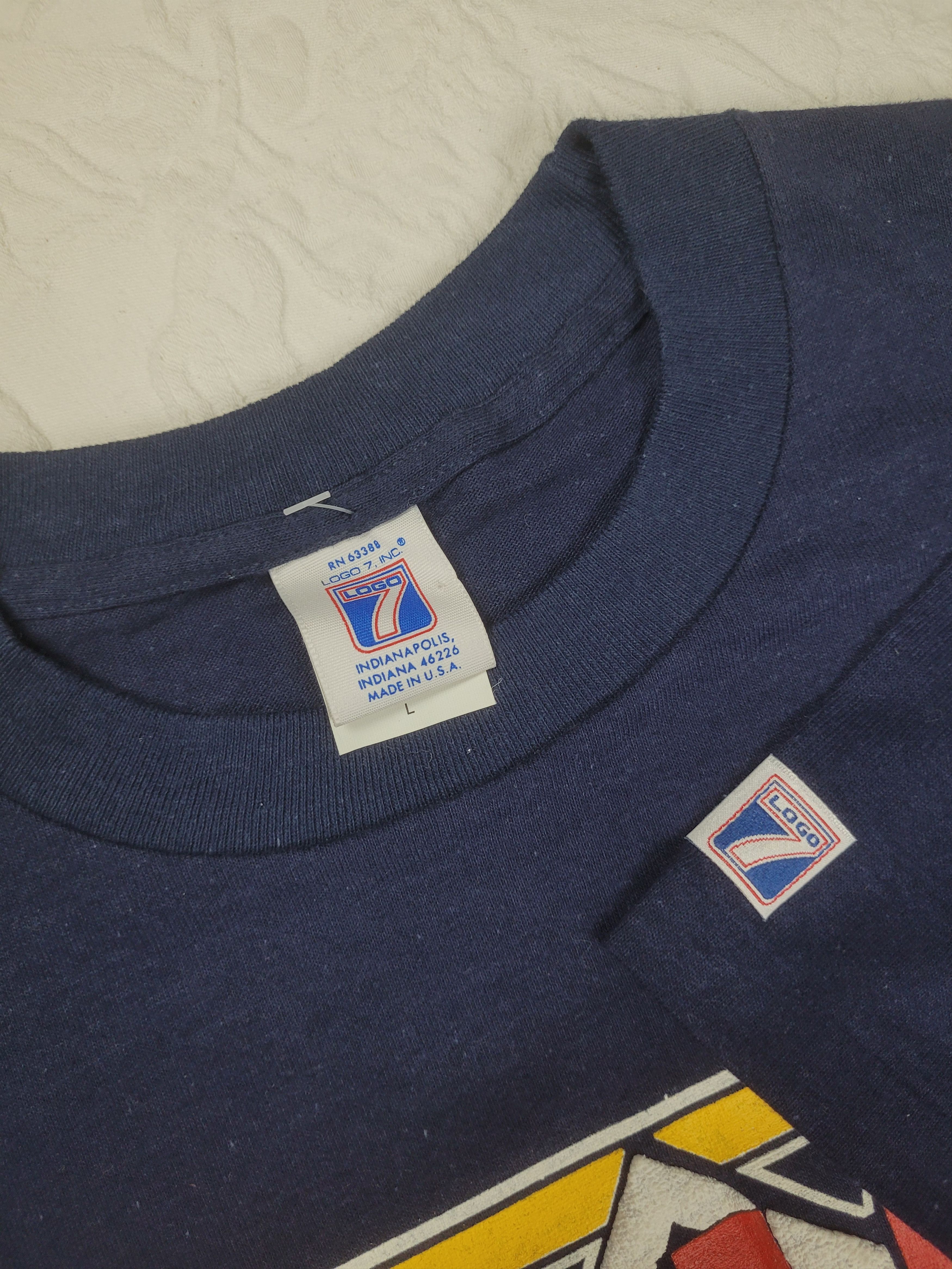 Logo 7 × MLB × Vintage Logo7 California Angels MLB t-shirt vintage 80s Size US L / EU 52-54 / 3 - 4 Thumbnail