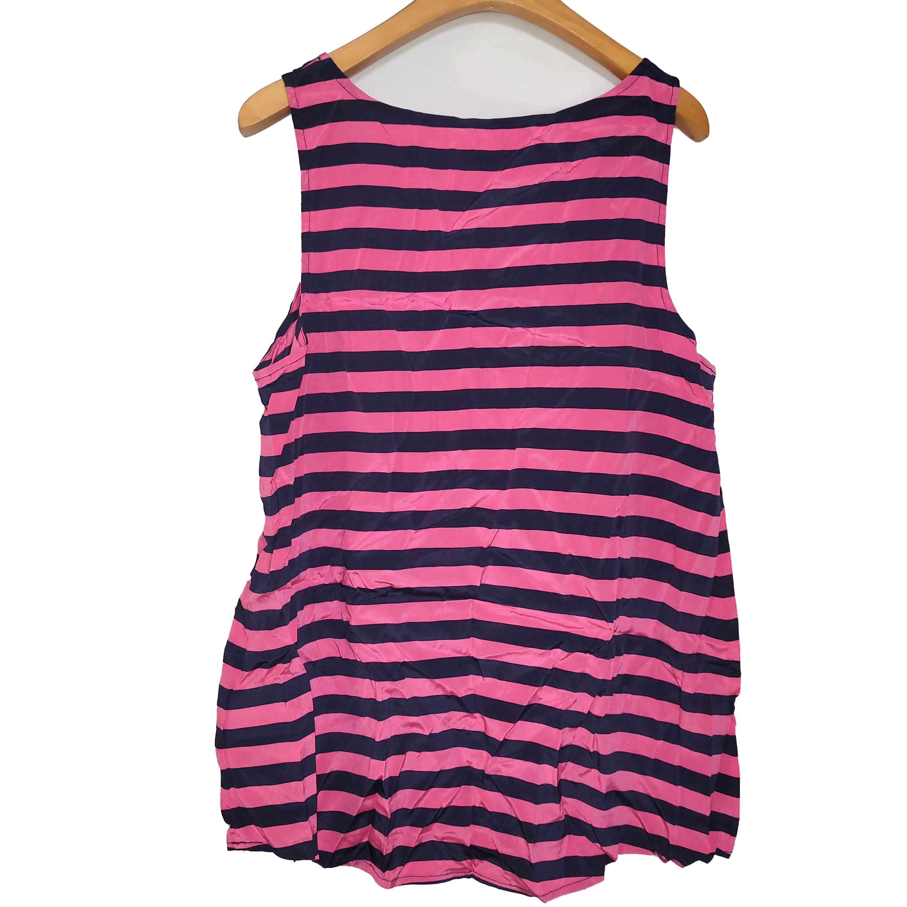 Other Women's Silk Size M Sleeveless Top Shirt SEM013 Size M / US 6-8 / IT 42-44 - 3 Thumbnail