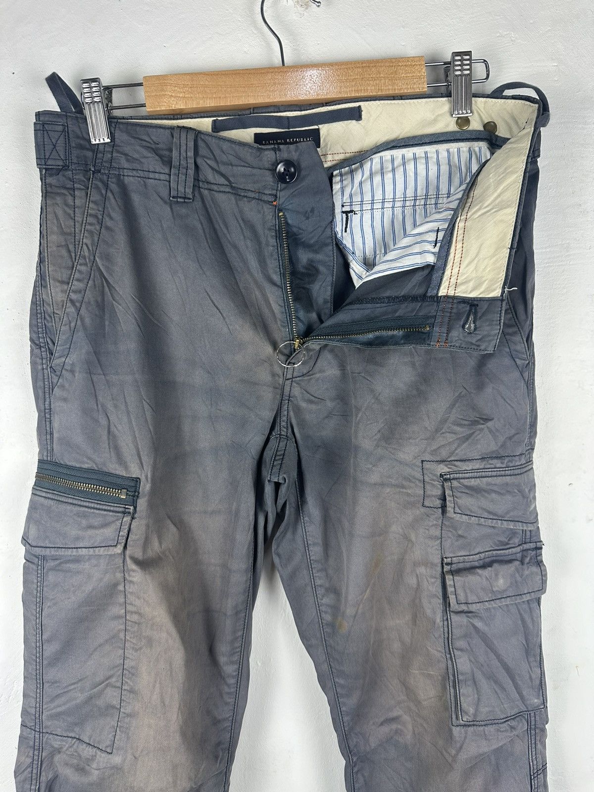 Banana Republic CARGO PANTS BANANA REPUBLIC MULTIPOCKET JAPANESE BRANDED Size US 29 - 14 Thumbnail