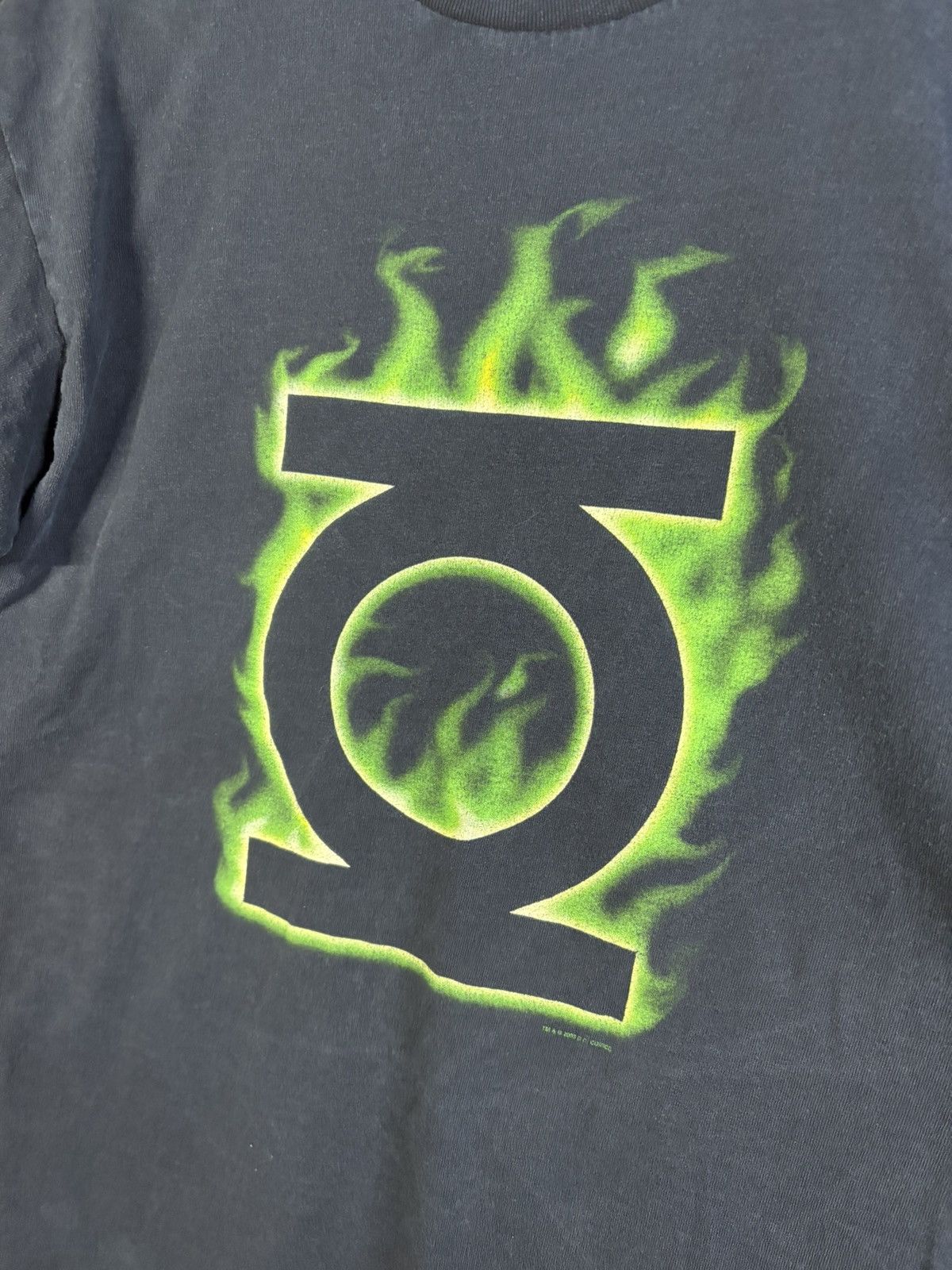 Marvel Comics Vintage DC Comics Green Lantern Shirt Superhero Flames Sz L Size US L / EU 52-54 / 3 - 2 Thumbnail