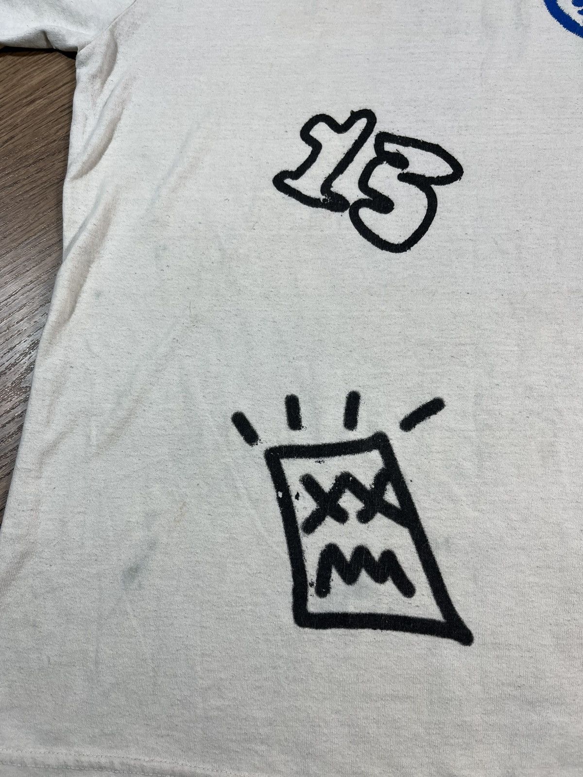 Vintage Vintage Worldwide Distressed Graffiti T Shirt Size US XXL / EU 58 / 5 - 2 Thumbnail