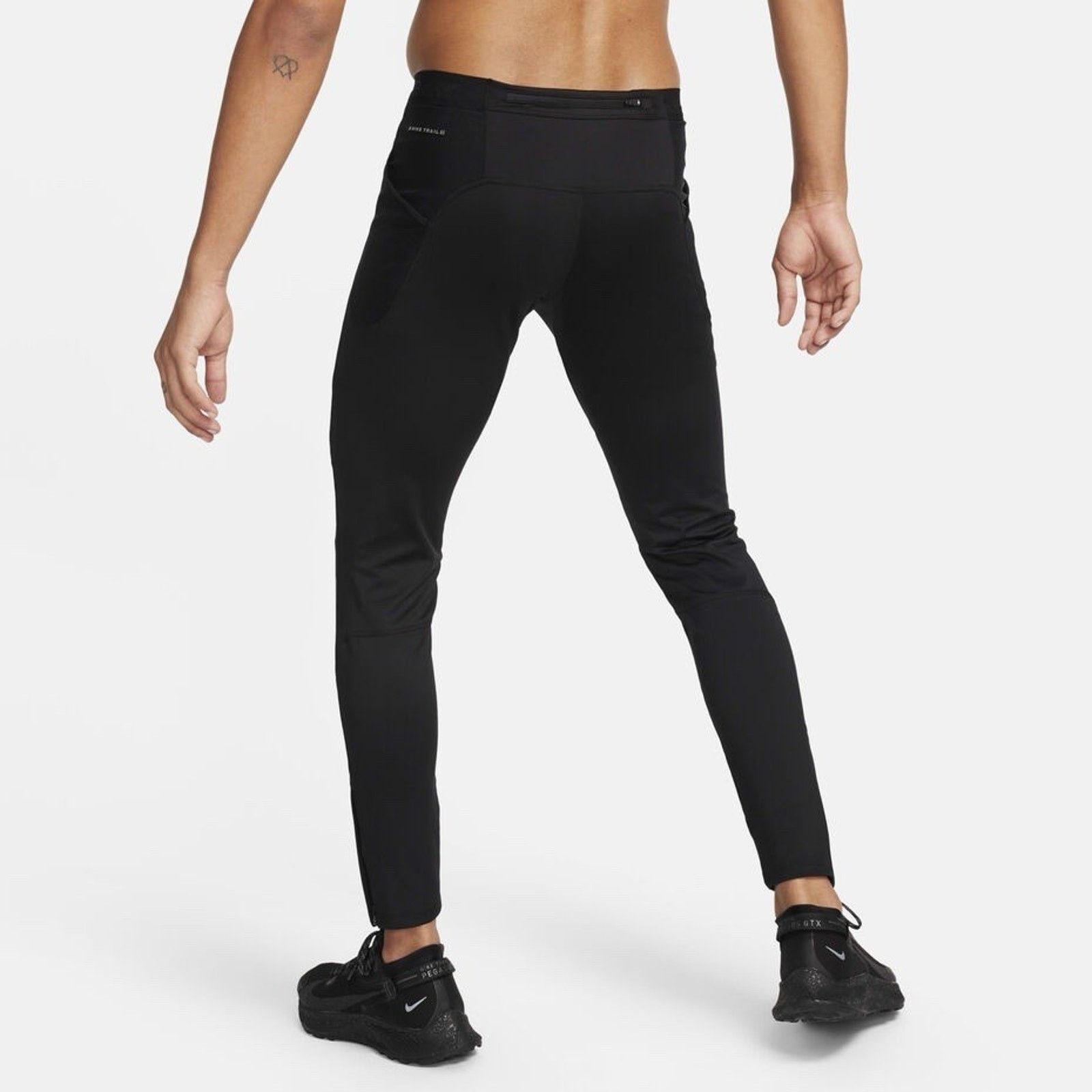 Nike Nike Trail Tight Pants Small Running Leggings Zip Pocket Size US 30 / EU 46 - 2 Thumbnail